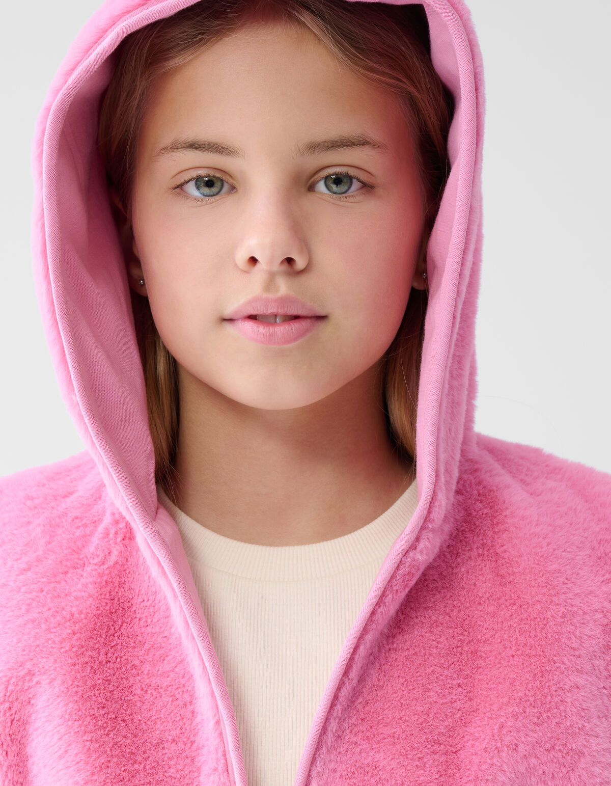 Fur Gilet Roze SHOEBY GIRLS