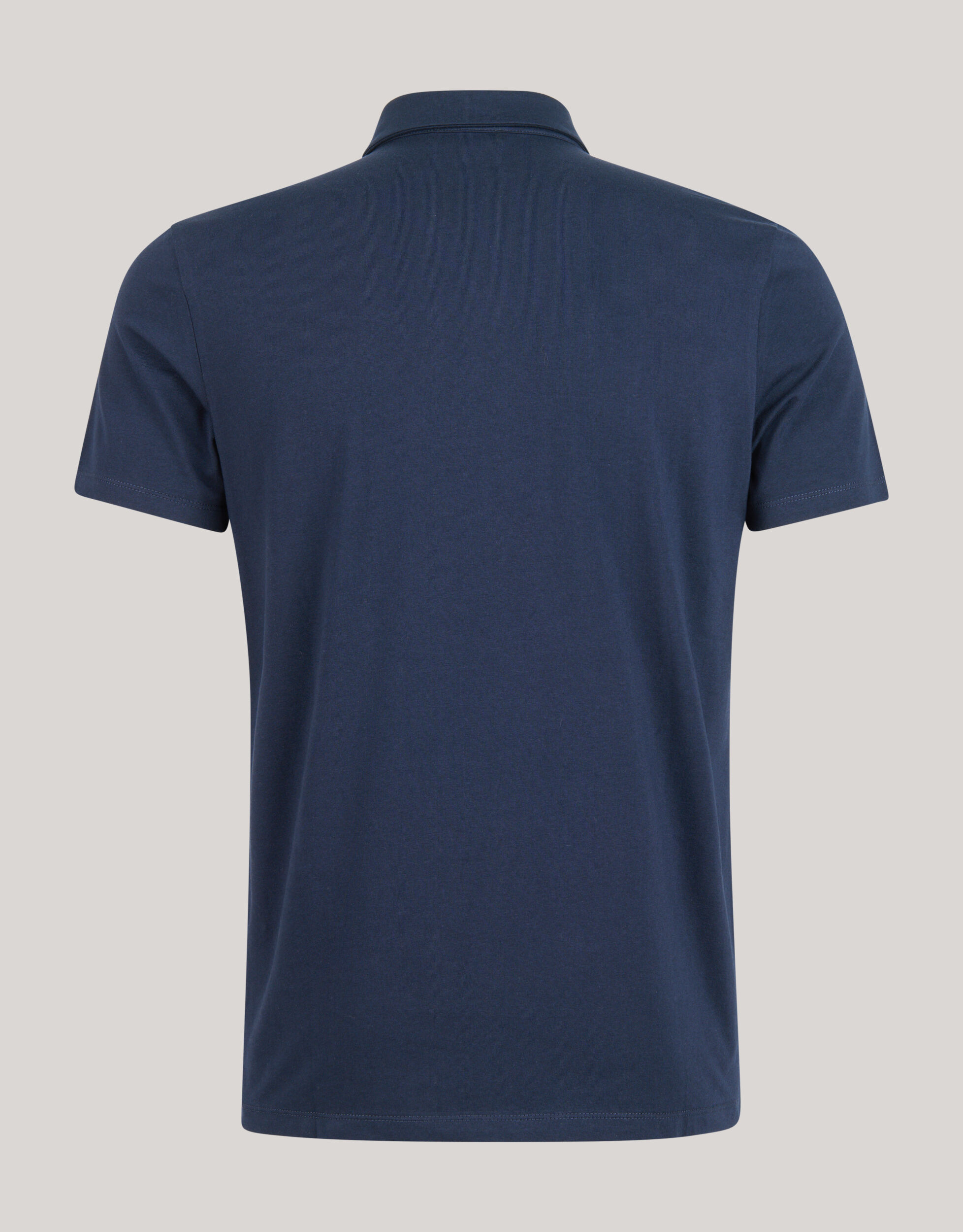 Jersey Polo Donkerblauw Shoeby