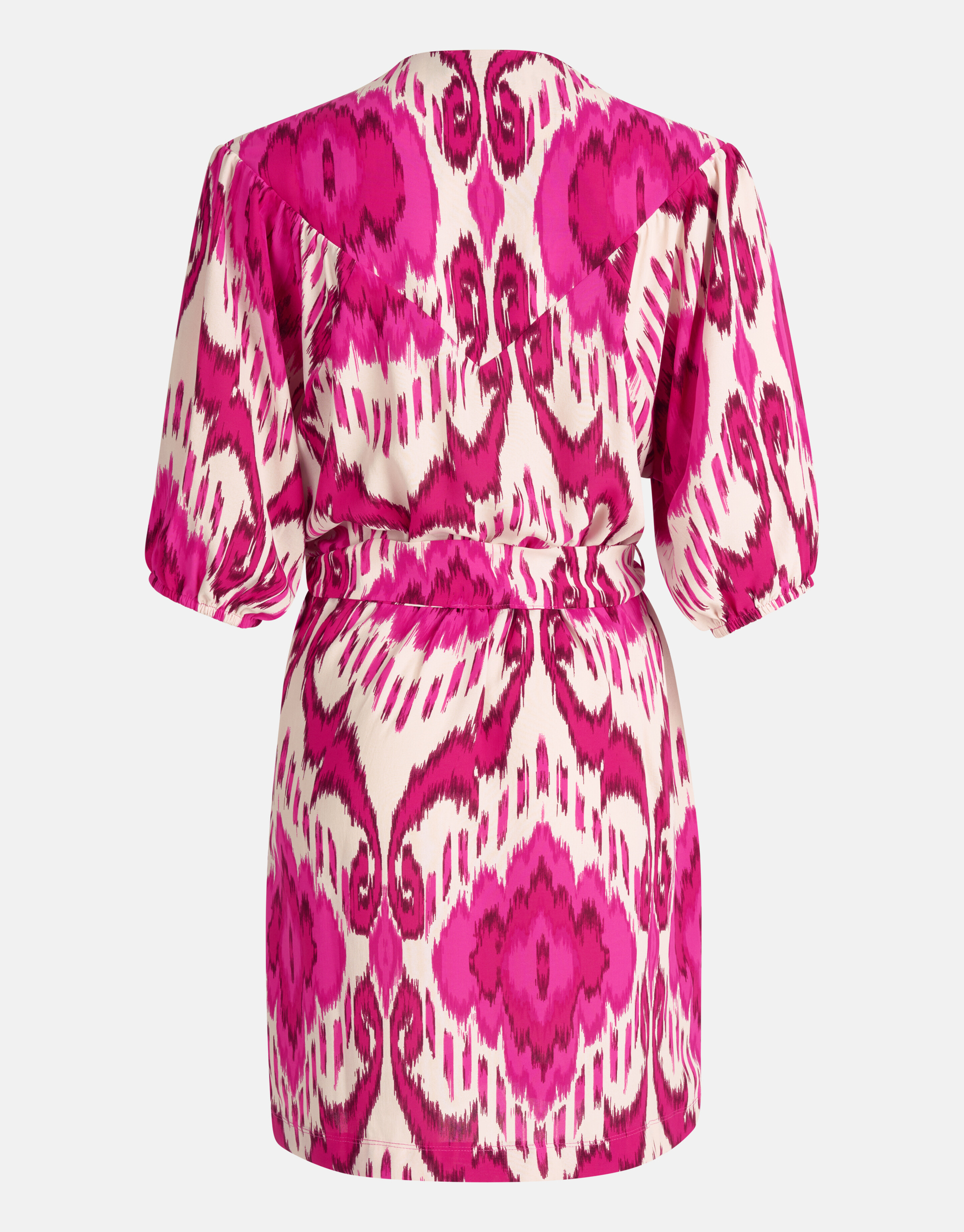 Grafische Print Jurk Roze SHOEBY WOMEN