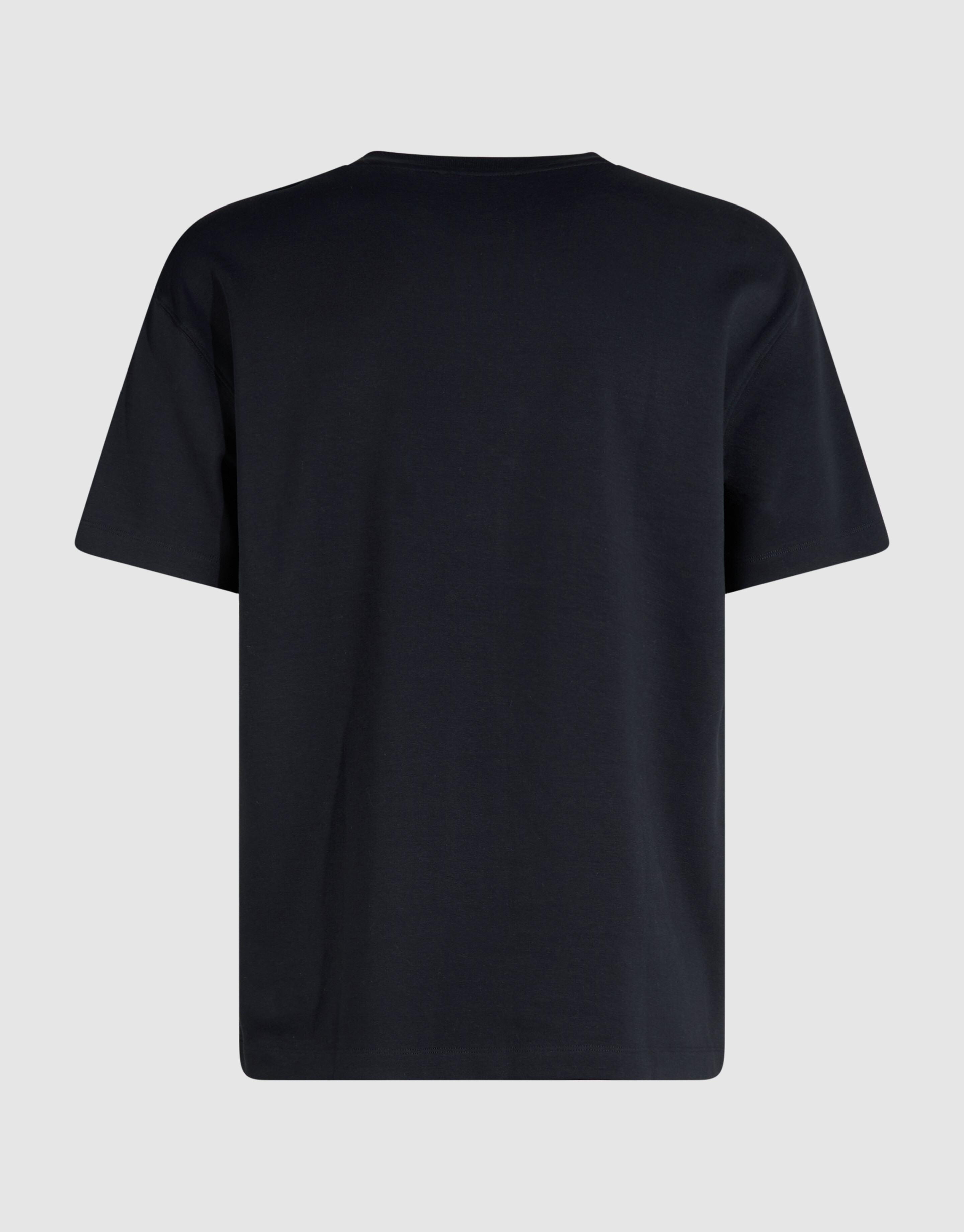 Basis Label T-Shirt Zwart SHOEBY MEN