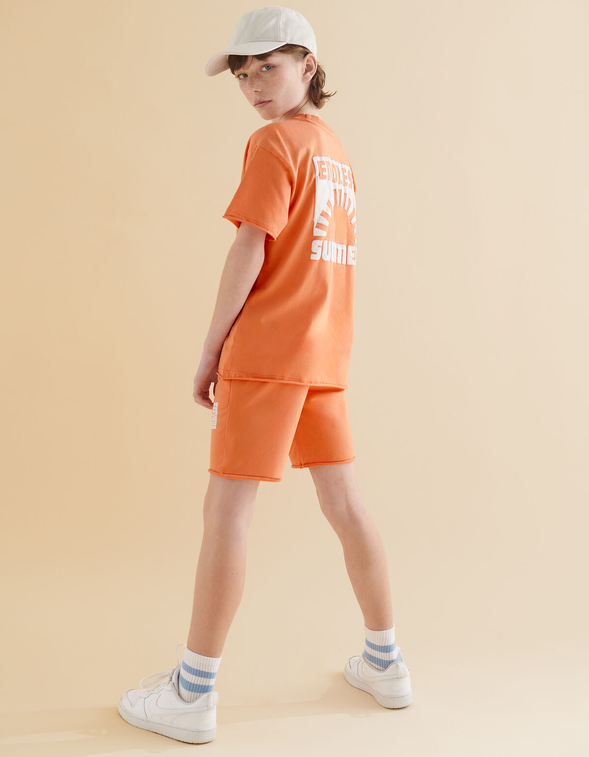 Artwork T-shirt Oranje SHOEBY BOYS