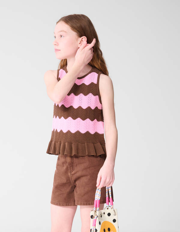 Crochet Top Bruin SHOEBY GIRLS