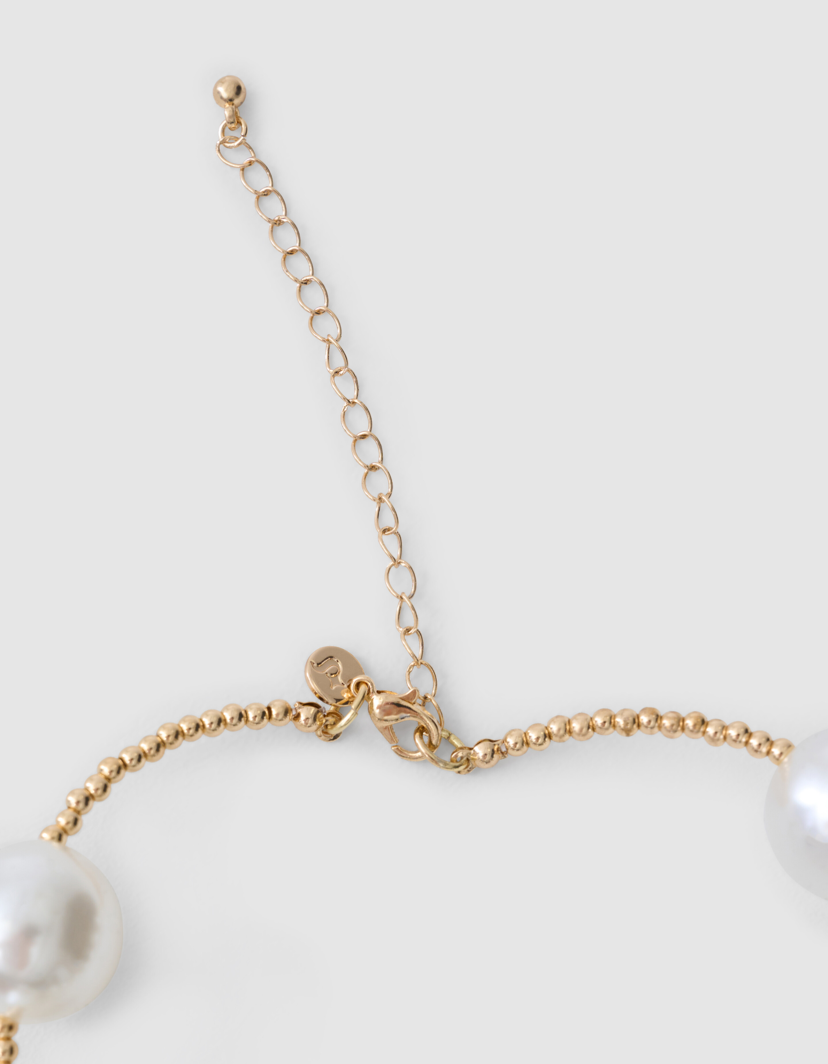 Beaded Parel Ketting Goud SHOEBY ACCESSOIRES