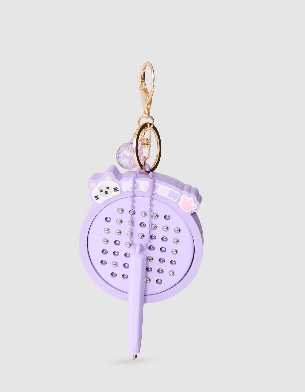 Kitten Bal Sleutelhanger Paars SHOEBY GIRLS