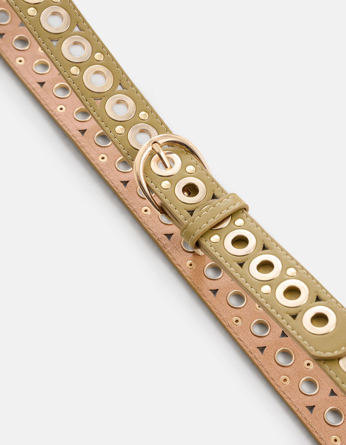Eyelet Riem Donkergroen SHOEBY ACCESSOIRES
