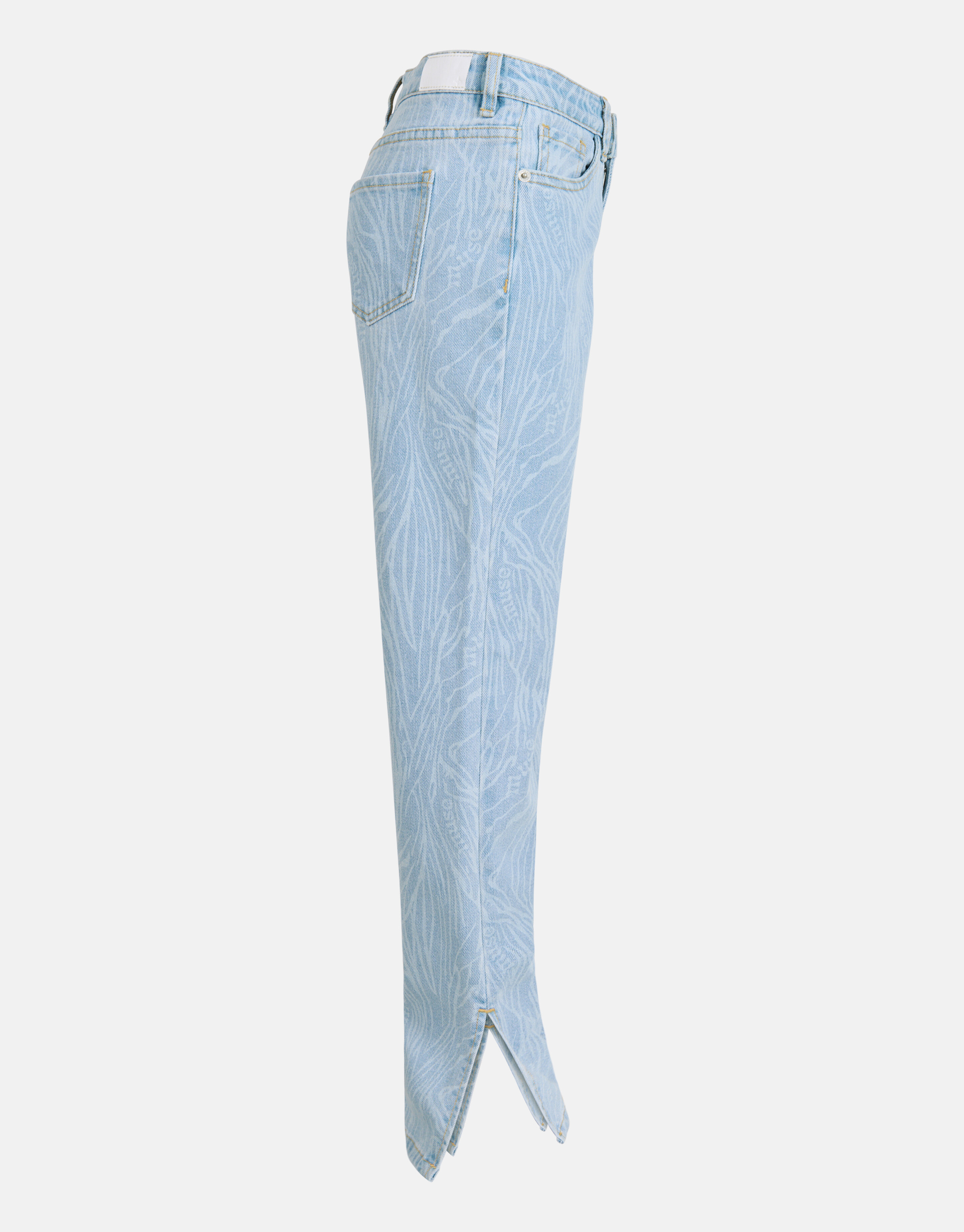 Swirl Print Denim Bleached SHOEBY GIRLS