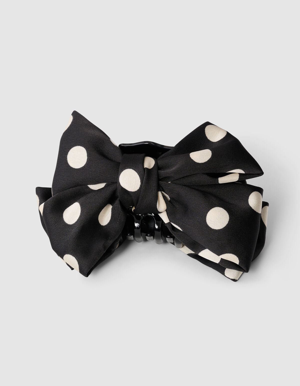 Stip Strik Haarclip Zwart SHOEBY ACCESSOIRES