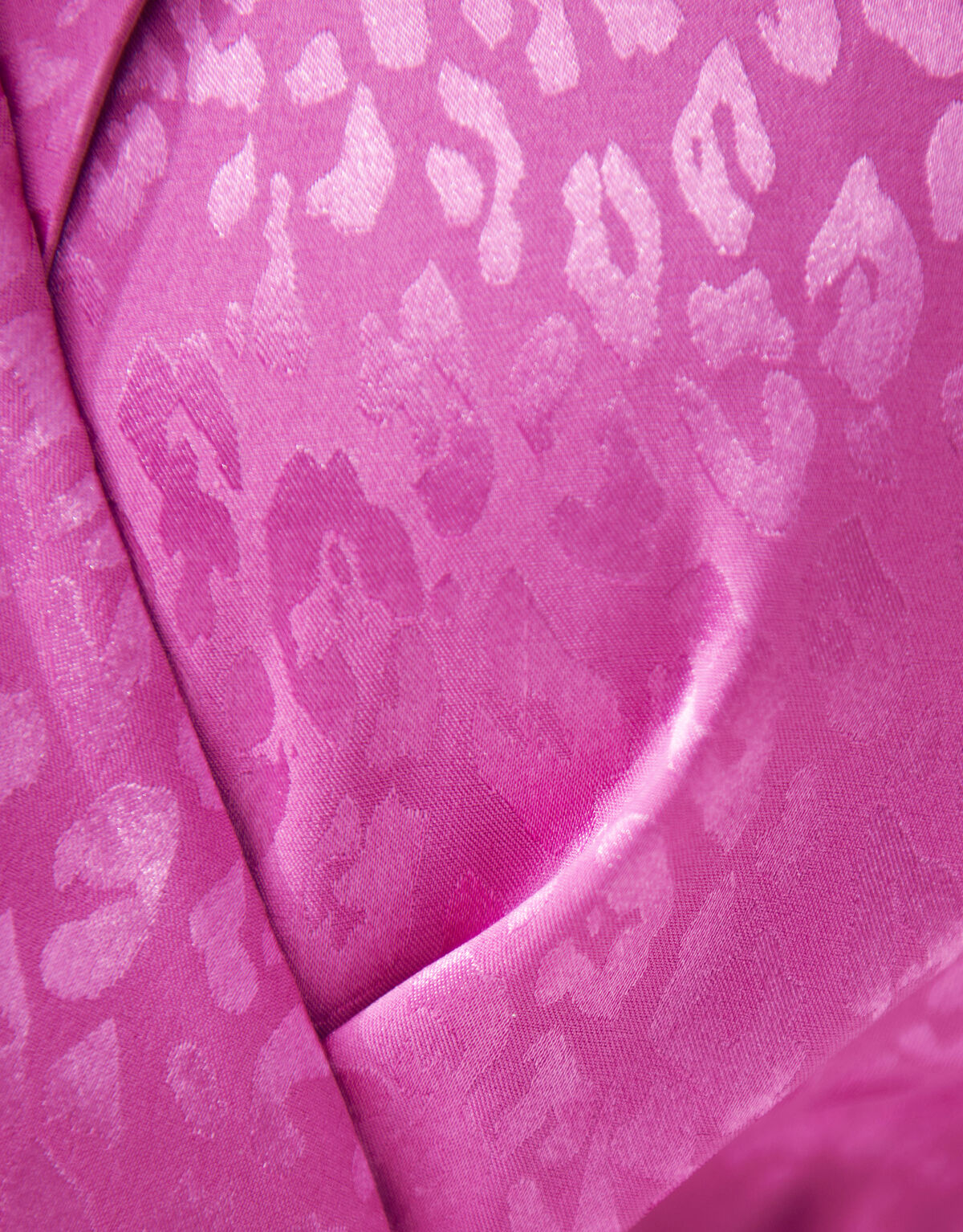 Jacquard Wrap Jurk Roze SHOEBY WOMEN