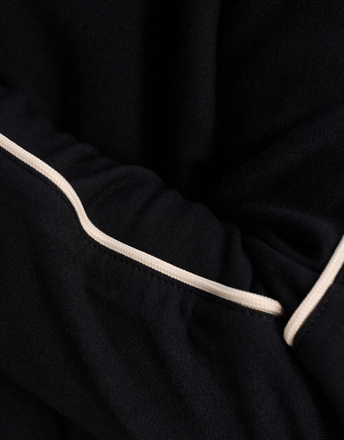 Basis Oversized V-hals Top Zwart SHOEBY WOMEN