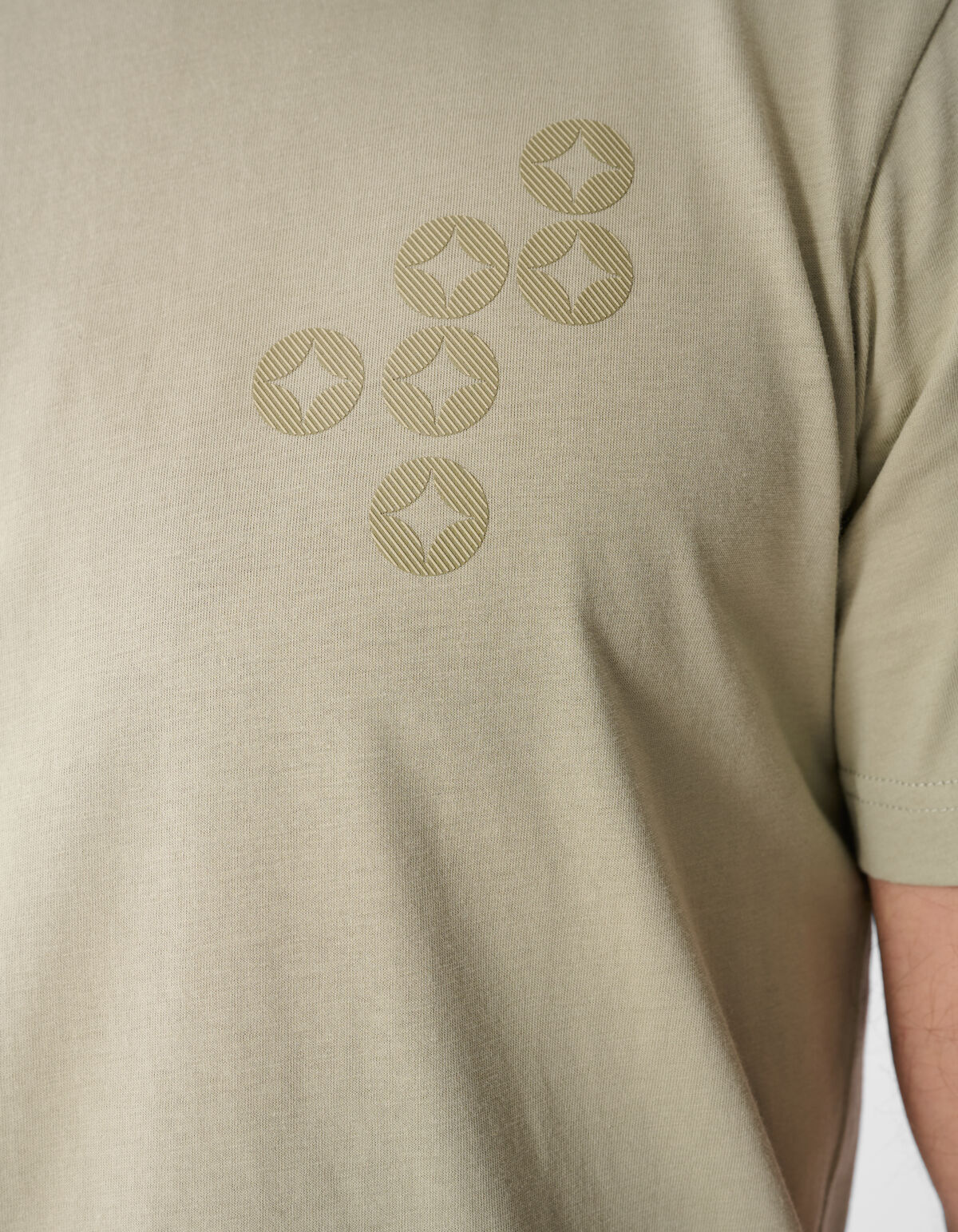 Spread Logo T-shirt Lichtgroen SHOEBY MEN