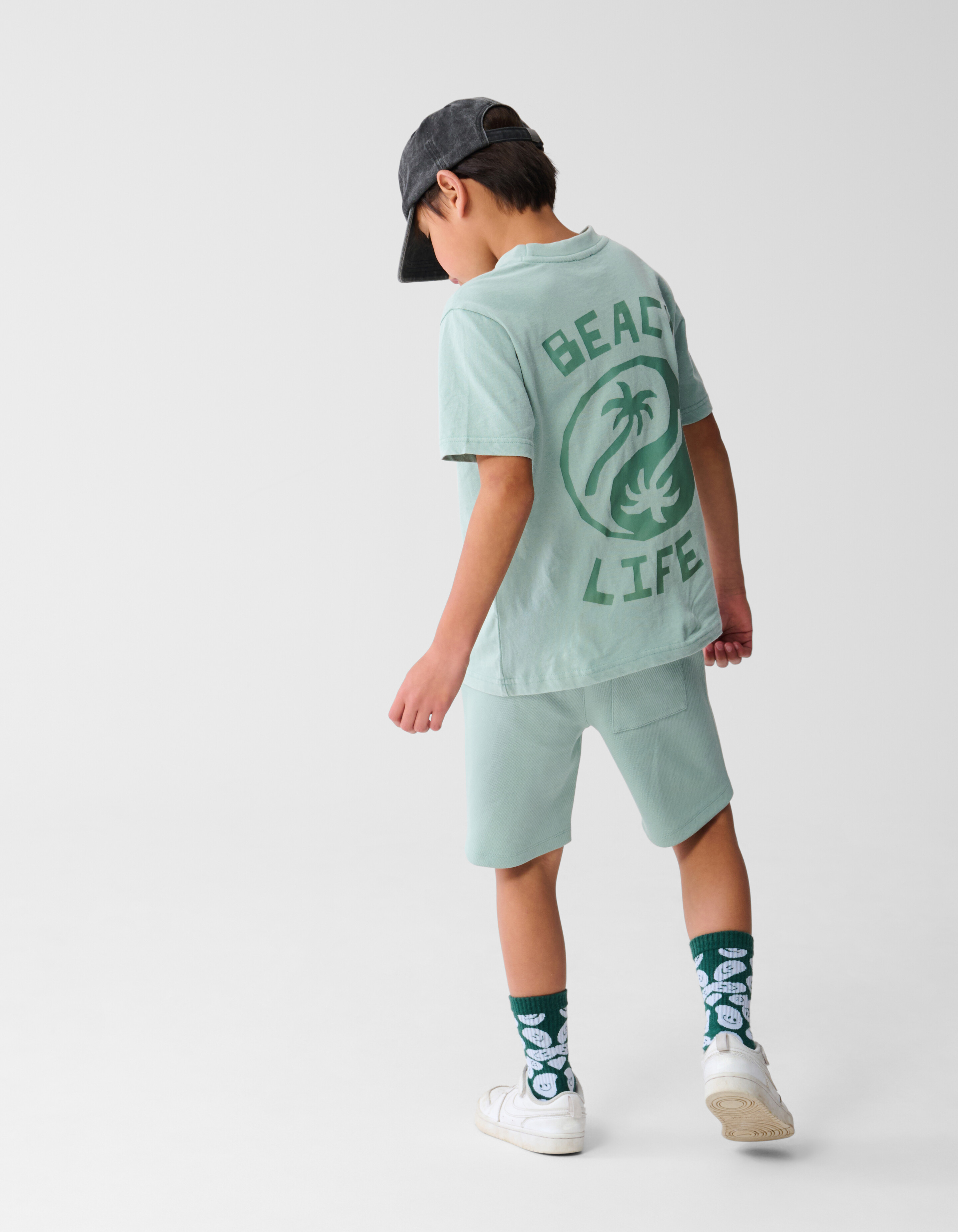 Pique Short Blauw SHOEBY BOYS