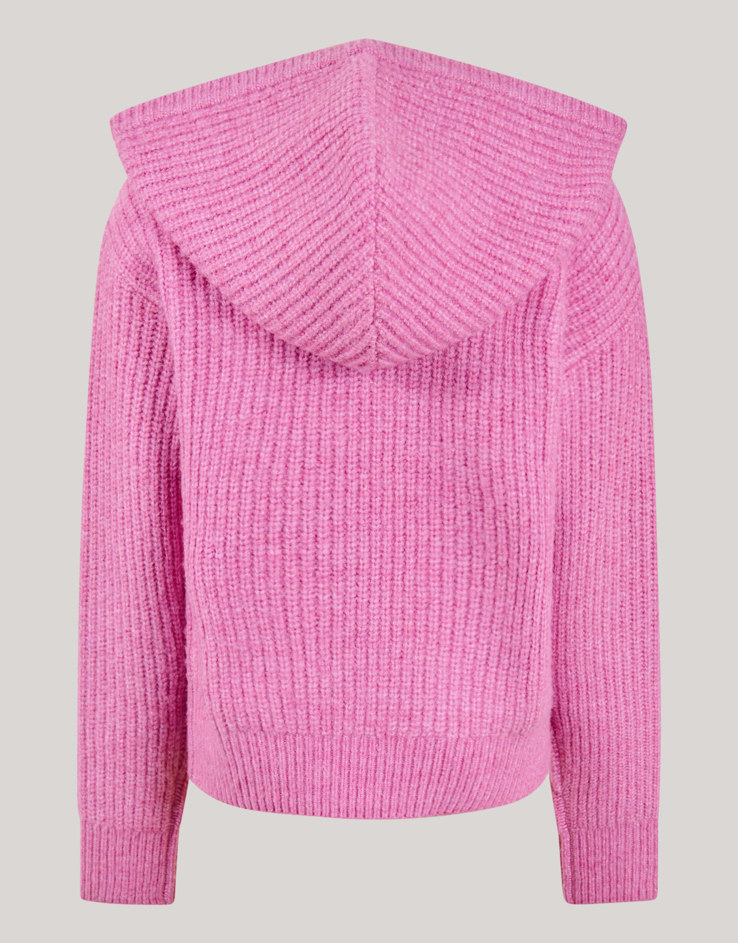 Artwork Gebreide Hoodie Roze SHOEBY GIRLS