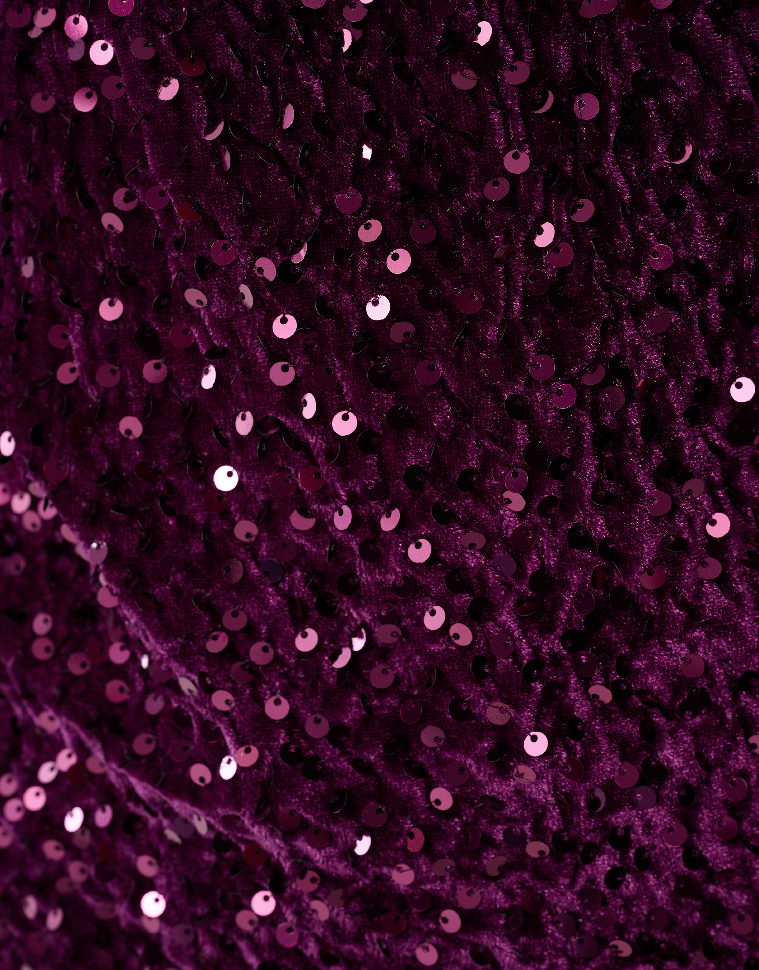 Sequin Top Donkerroze SHOEBY GIRLS