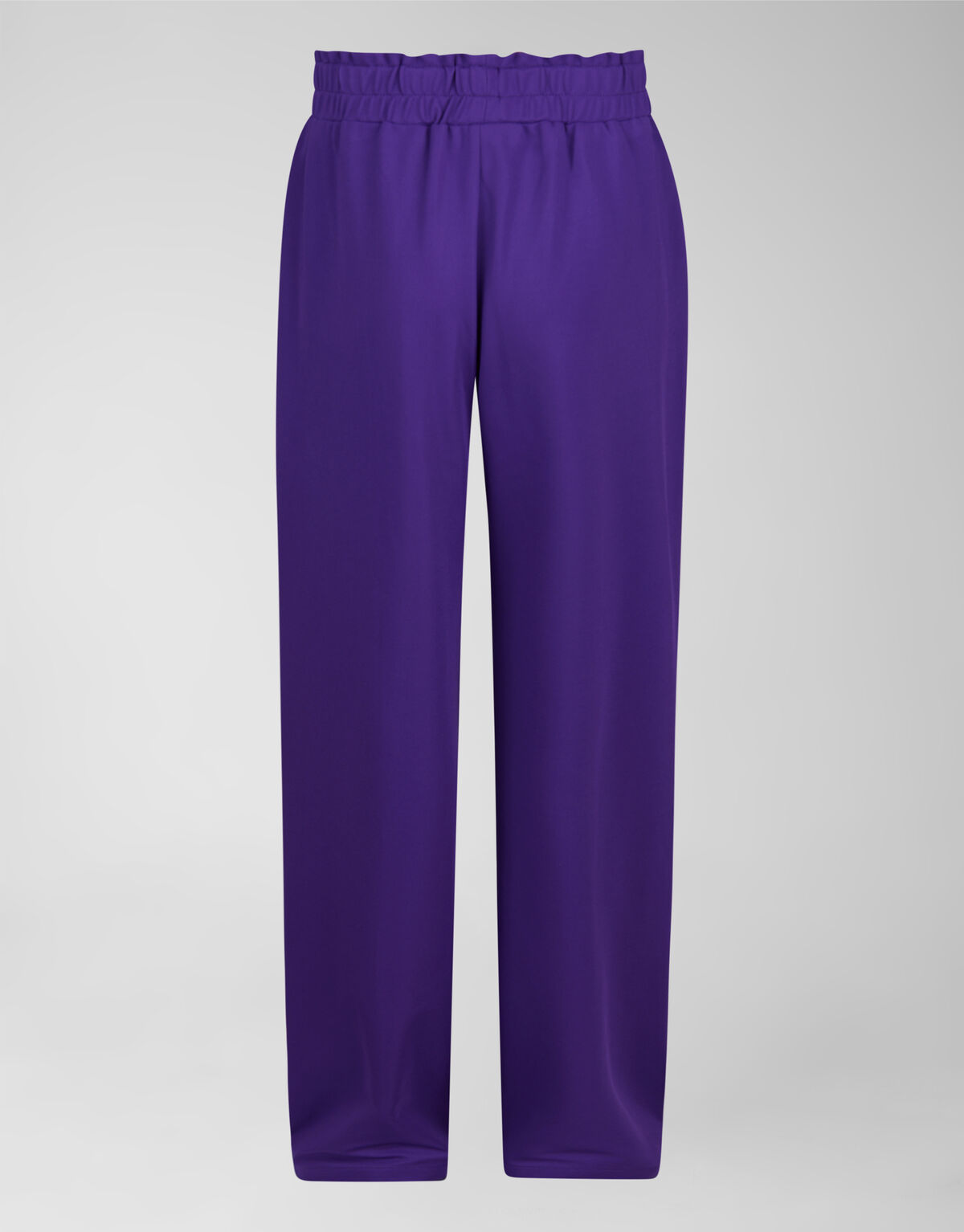 Basic Wide Leg Broek Donkerpaars SHOEBY GIRLS