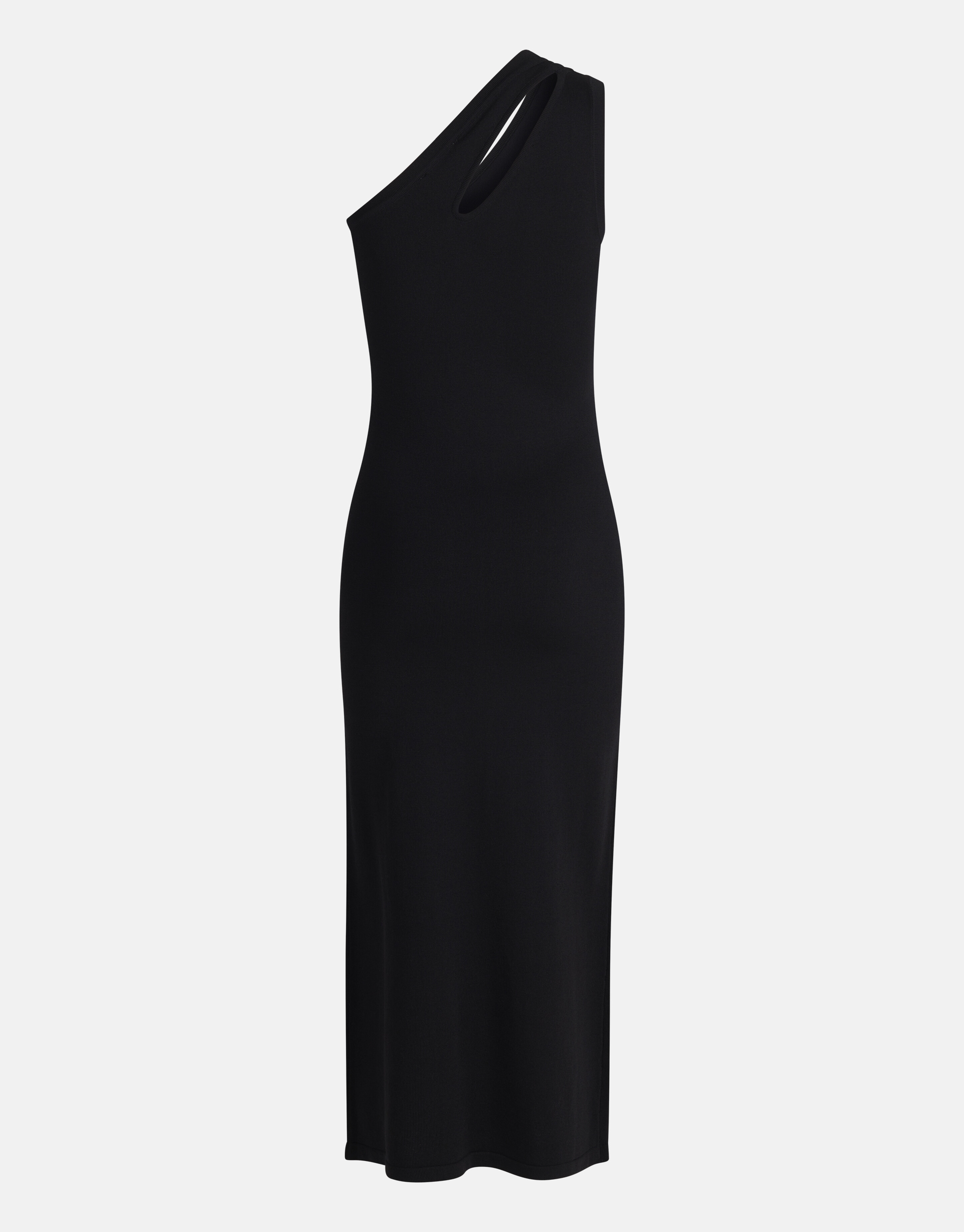 Asymmetrische Cut Out Jurk Zwart SHOEBY WOMEN