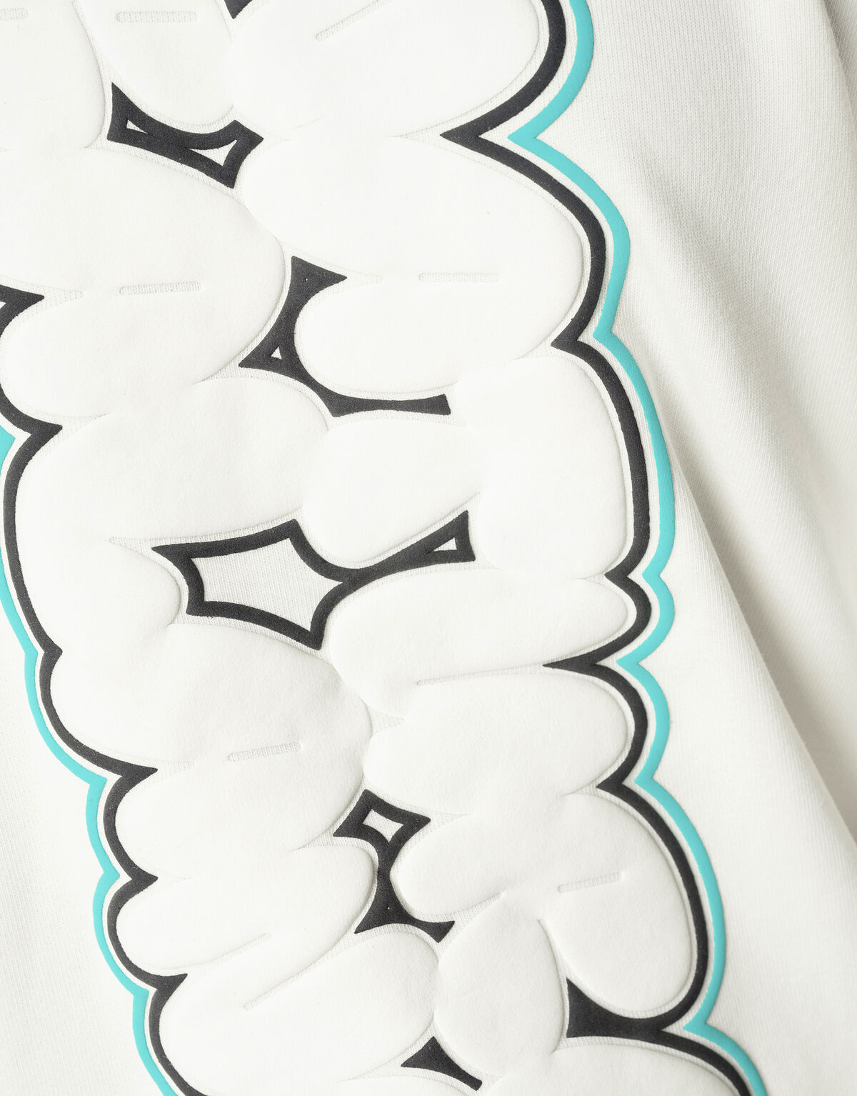 Artwork Sweater Gebroken Wit SHOEBY BOYS