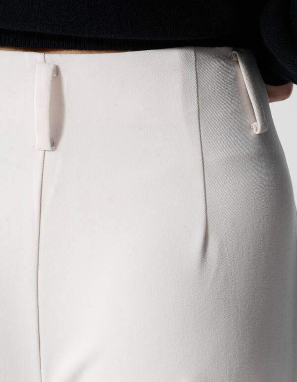 Wide Leg Broek Gebroken Wit By Lonneke SHOEBY WOMEN