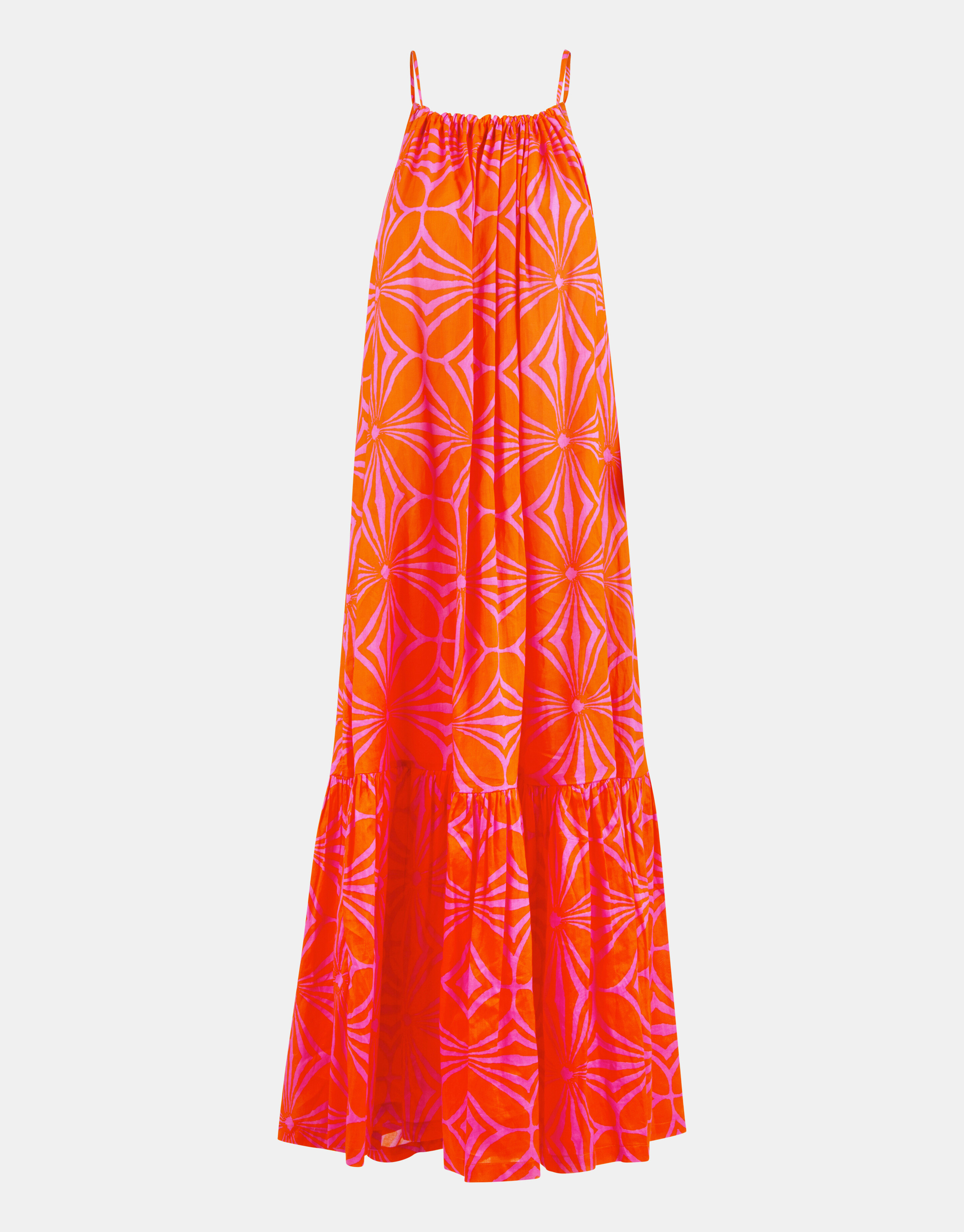 Voile Maxi Cami Jurk EKSEPT