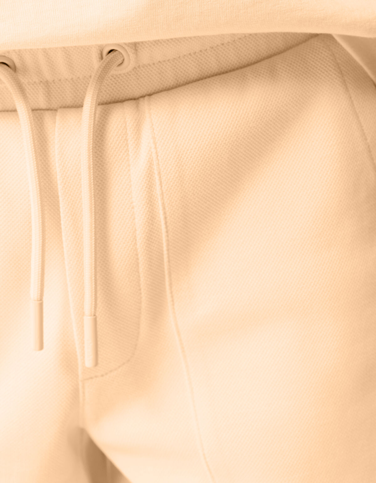 Pique Short Lichtoranje SHOEBY BOYS