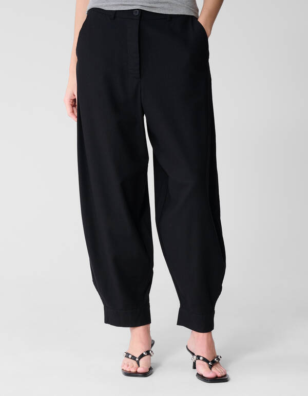 Barrel Fit Pantalon Zwart By Lonneke SHOEBY WOMEN