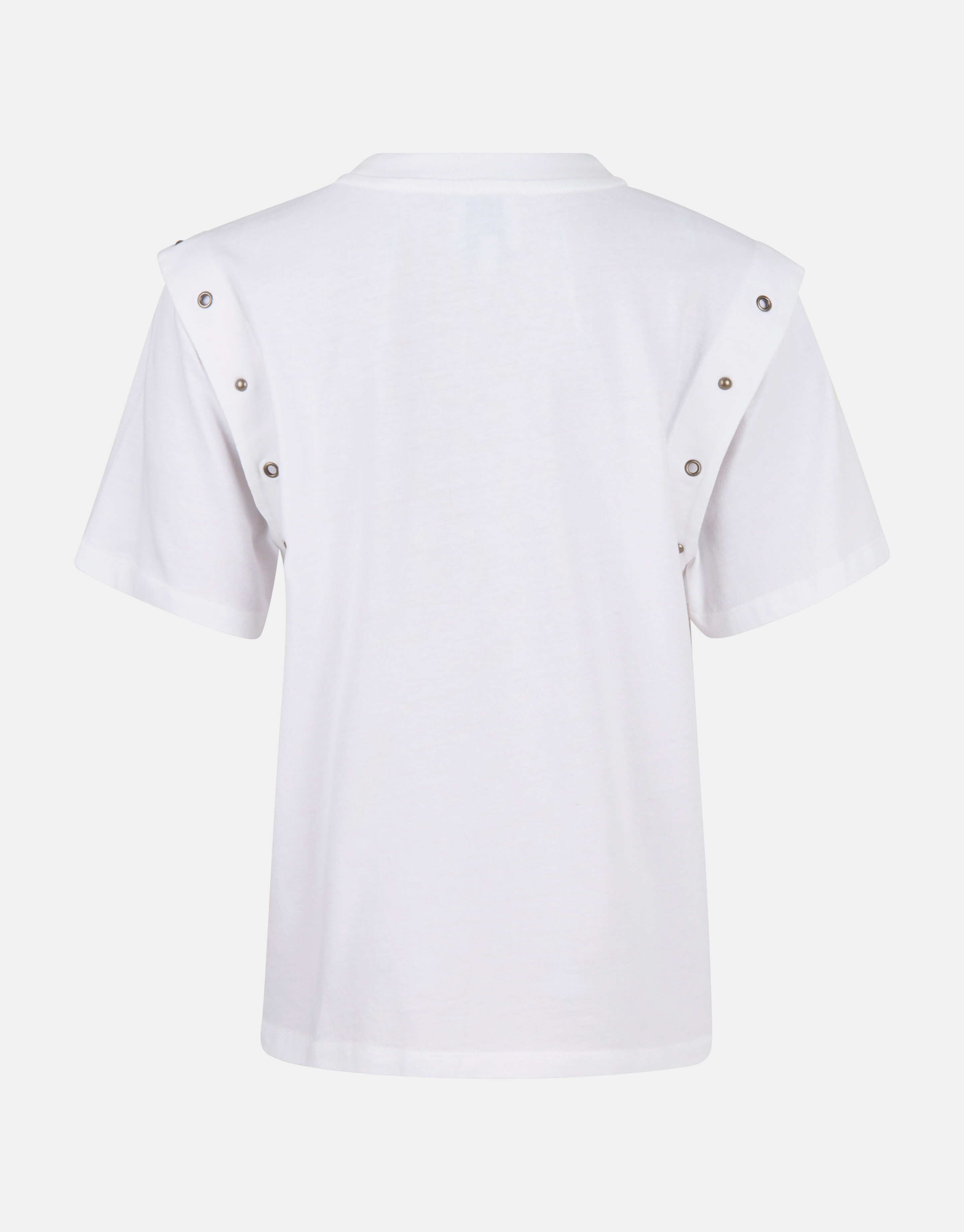 Eyelet T-shirt Wit SHOEBY GIRLS