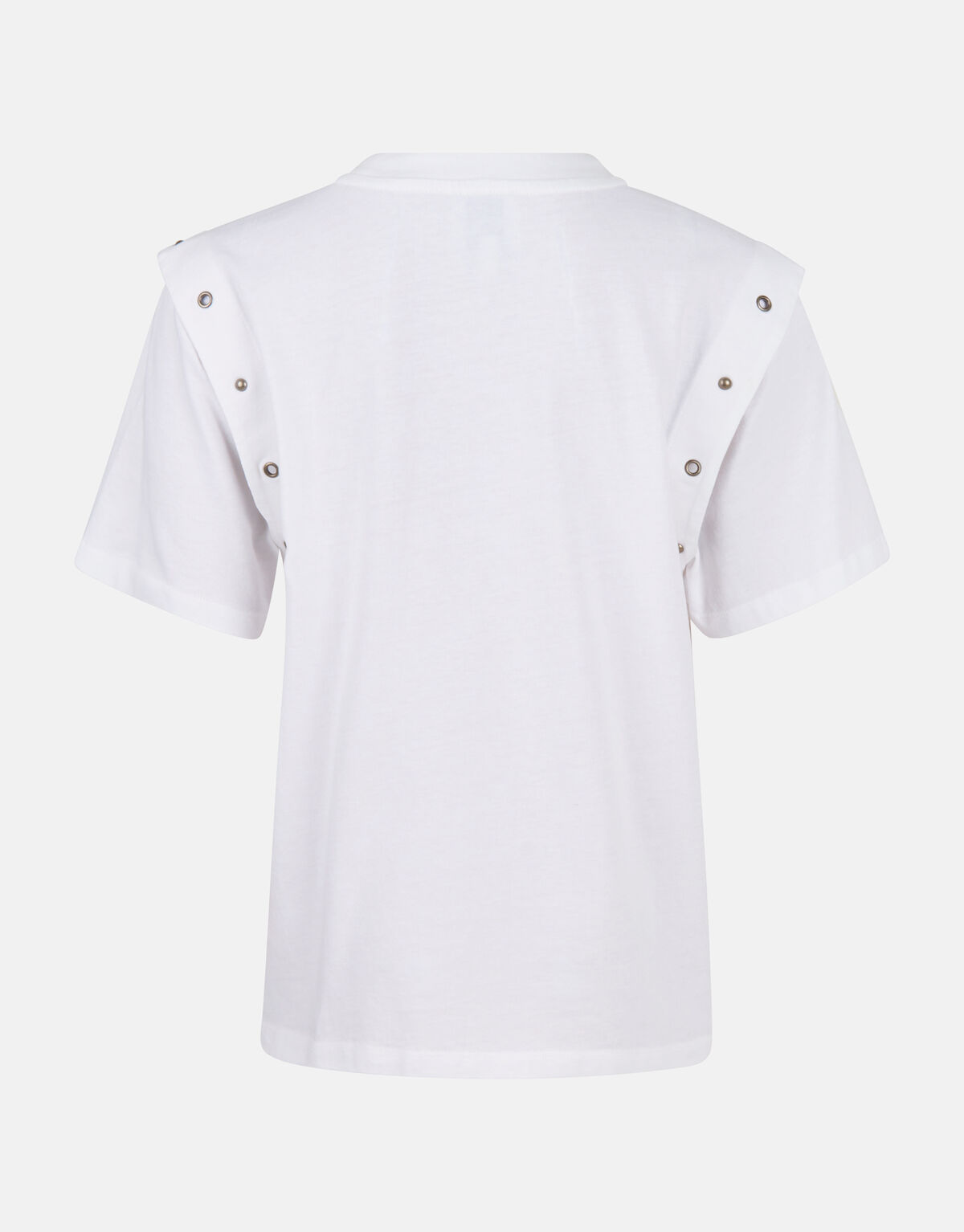 Eyelet T-shirt Wit SHOEBY GIRLS