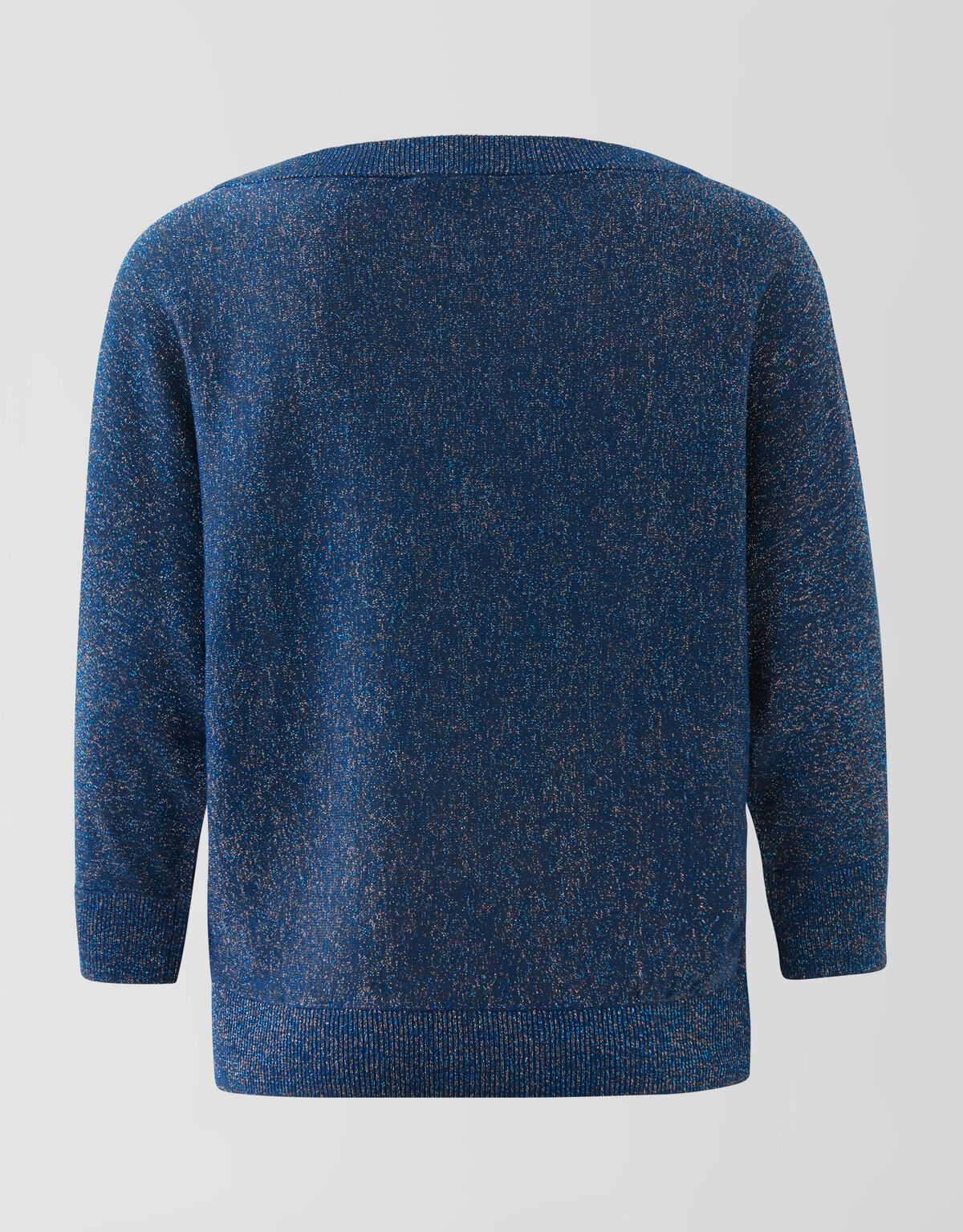 Glitter Vleermuismouwen Trui Donkerblauw SHOEBY WOMEN