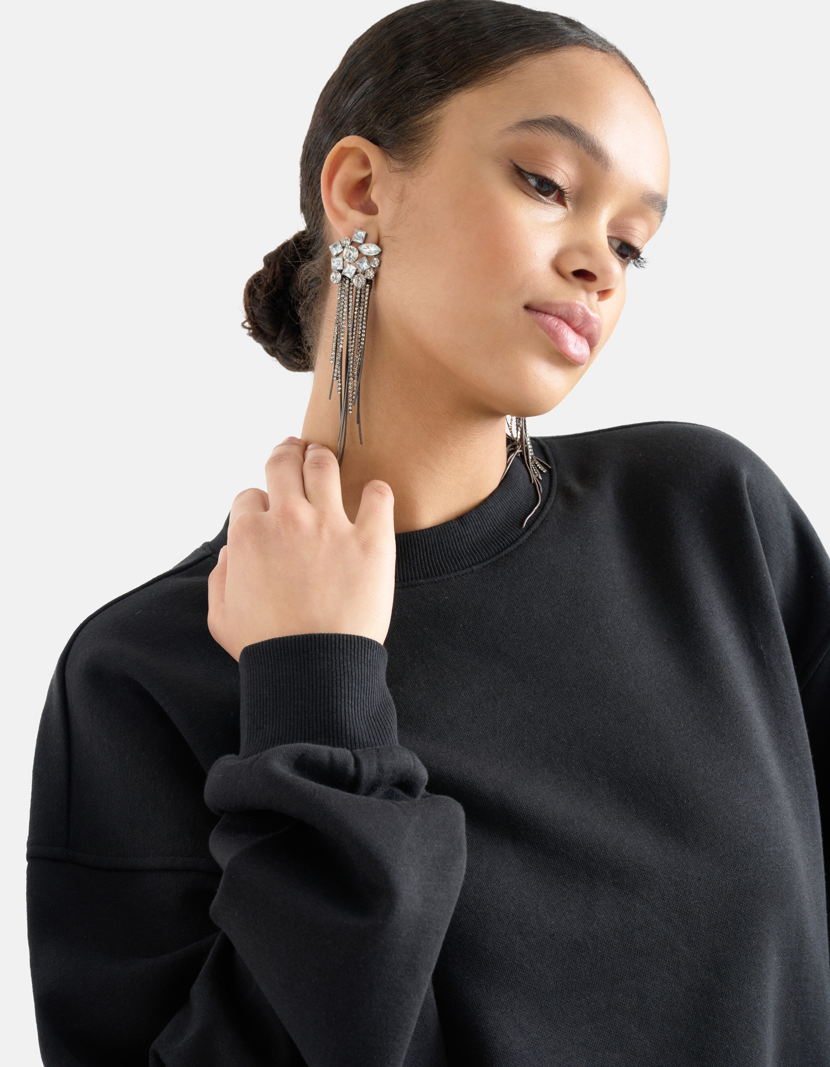 Artwork Sweater Zwart SHOEBY WOMEN