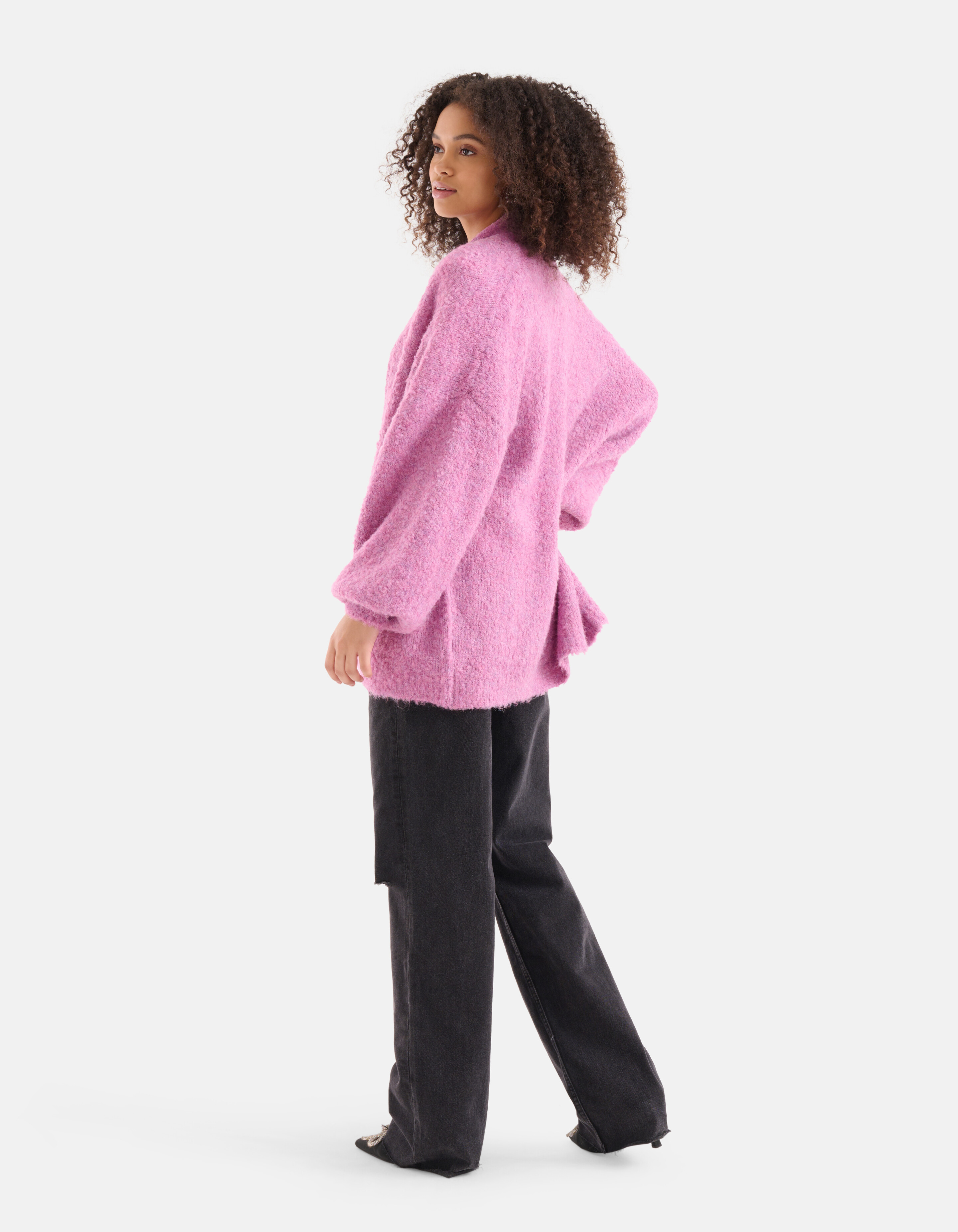 Boucle Vest Lichtpaars SHOEBY WOMEN