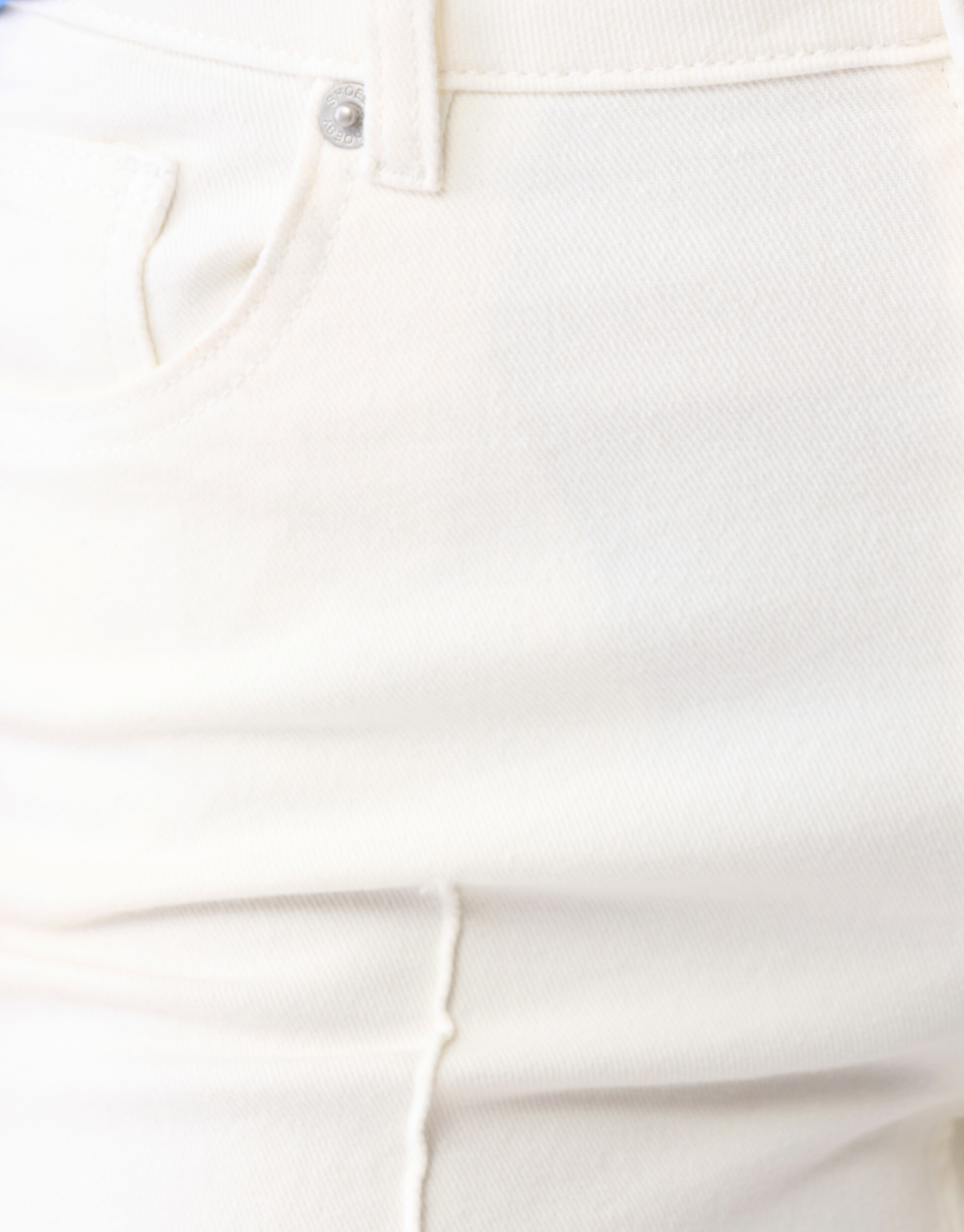 Flared Fit Jeans Gebroken Wit SHOEBY WOMEN