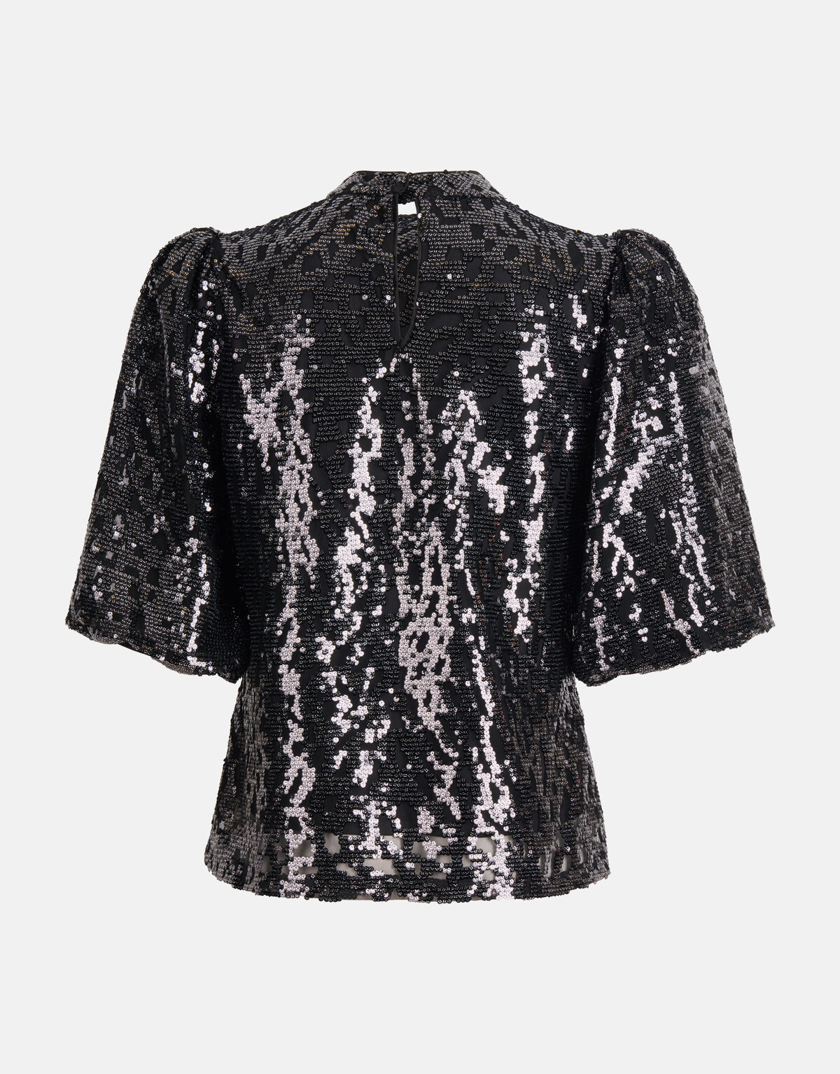 Pailletten Top Zwart By Fred SHOEBY WOMEN