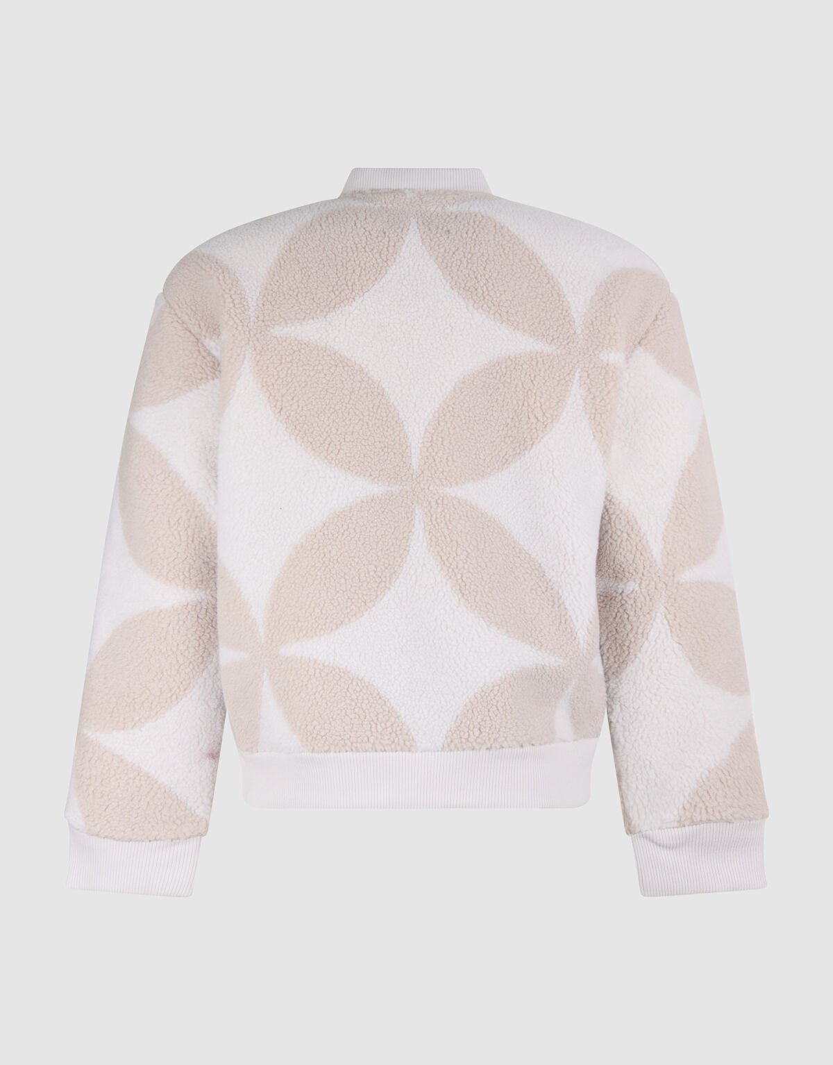 Teddy Logo Bomber Jas Gebroken Wit SHOEBY MEN