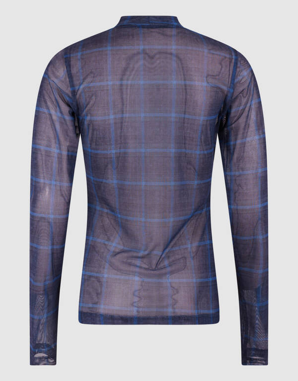 Mesh Top Blauw SHOEBY WOMEN