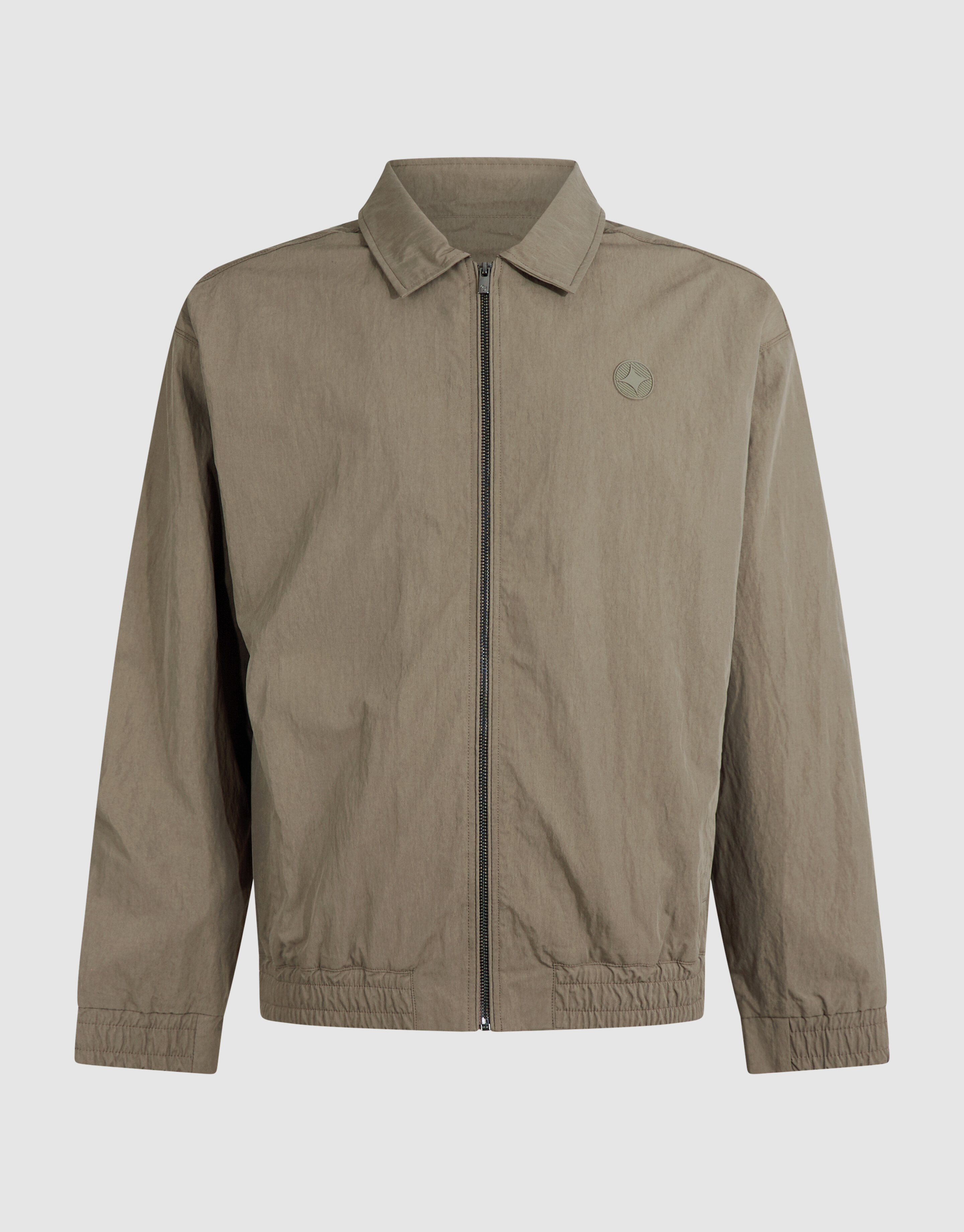 Crinkle Bomber Jack Lichtgroen SHOEBY MEN