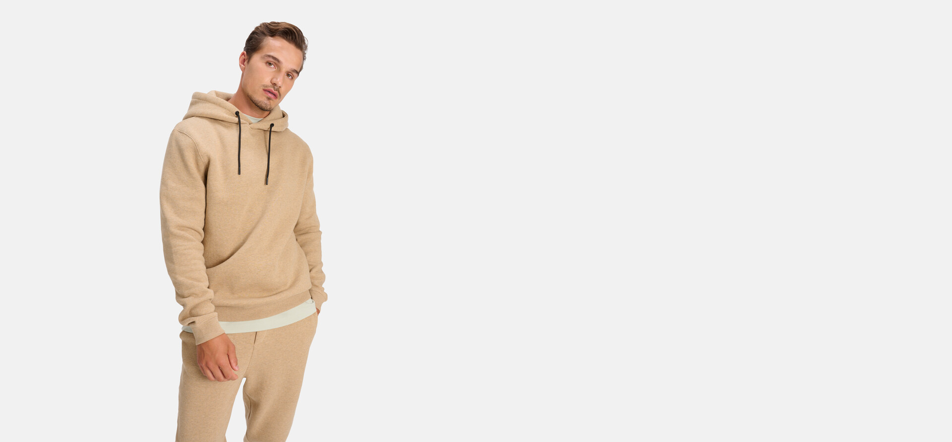 Hoodie Bruin By Fred SHOEBY MEN