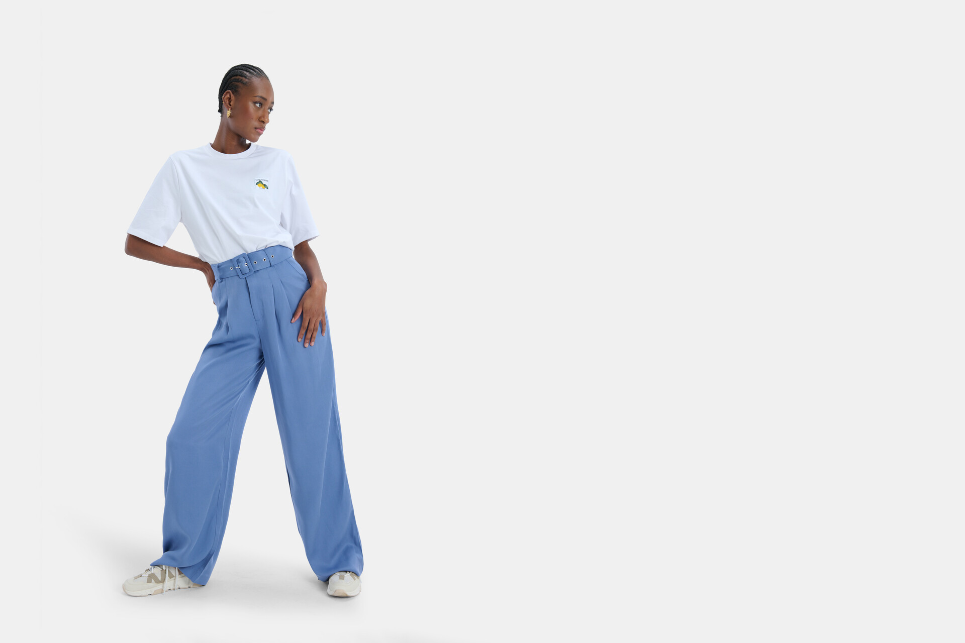 Blue Wide Leg EKSEPT