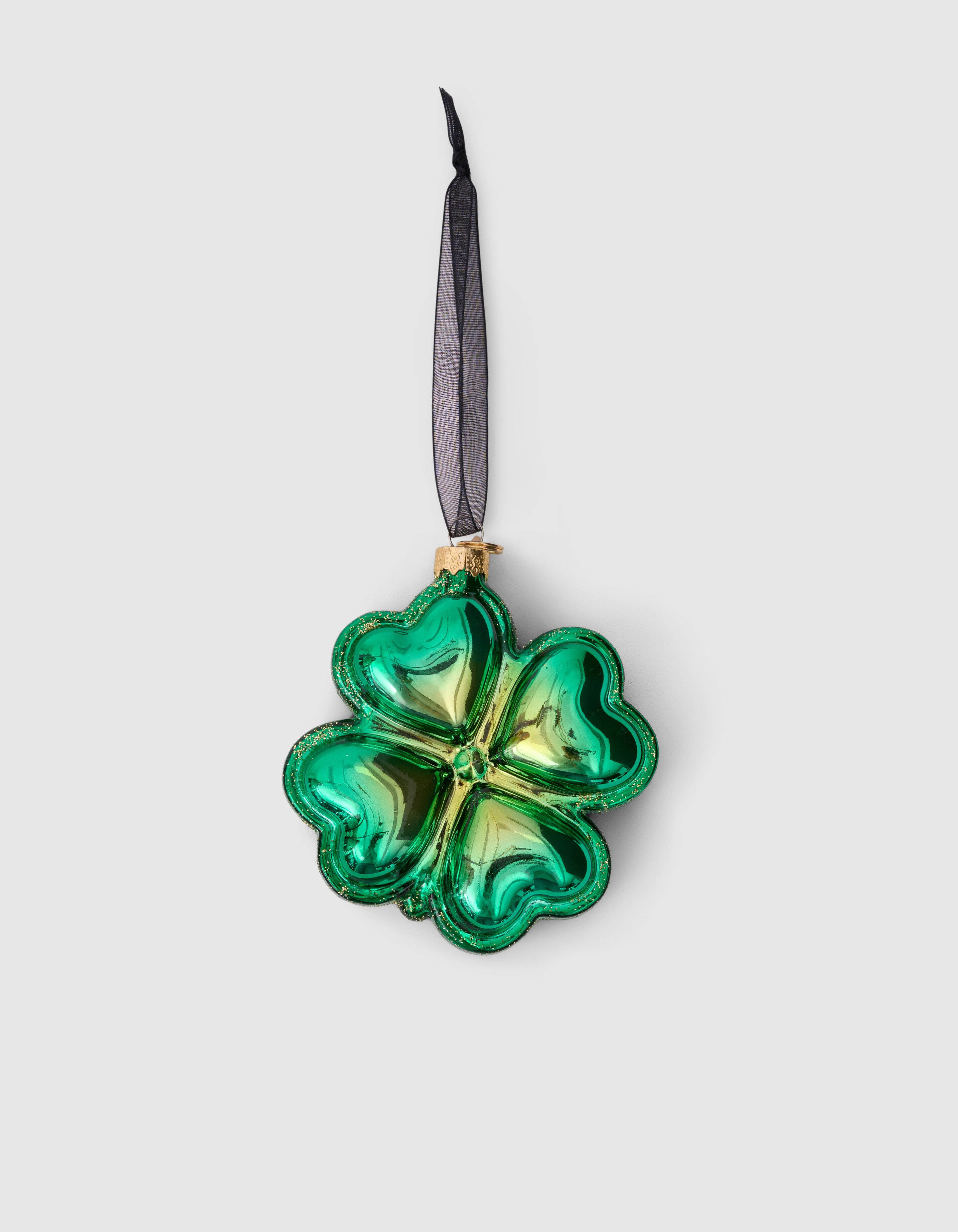 Klaver Kerstbal Groen By Fred SHOEBY ACCESSOIRES