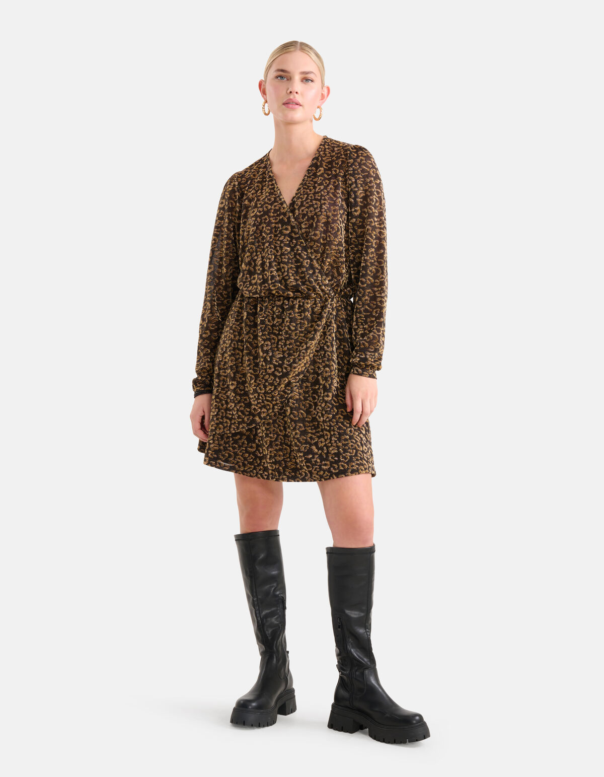 Lurex Jurk Goud SHOEBY WOMEN