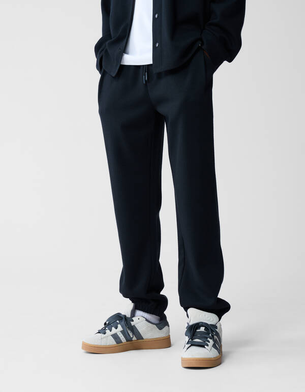 Structuur Broek Donkergrijs SHOEBY BOYS