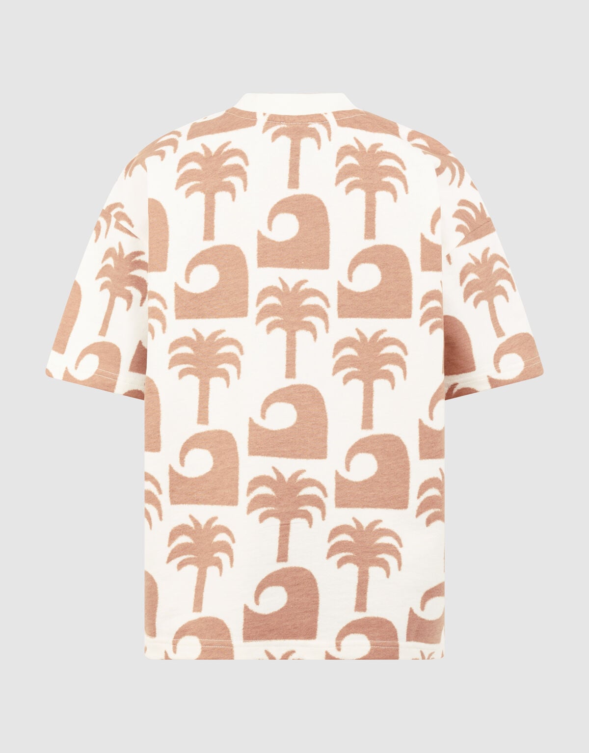 Tropic Vibes Artwork T-shirt Gebroken Wit SHOEBY BOYS