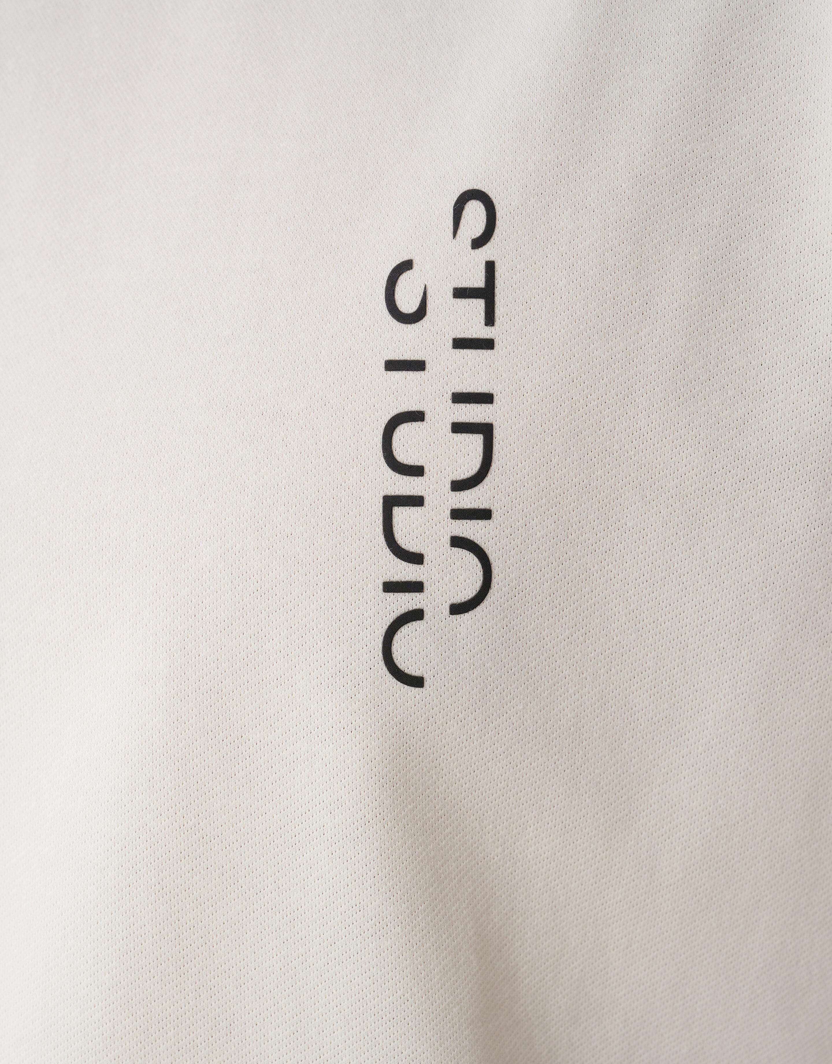 Tekst Artwork T-shirt Gebroken Wit SHOEBY MEN