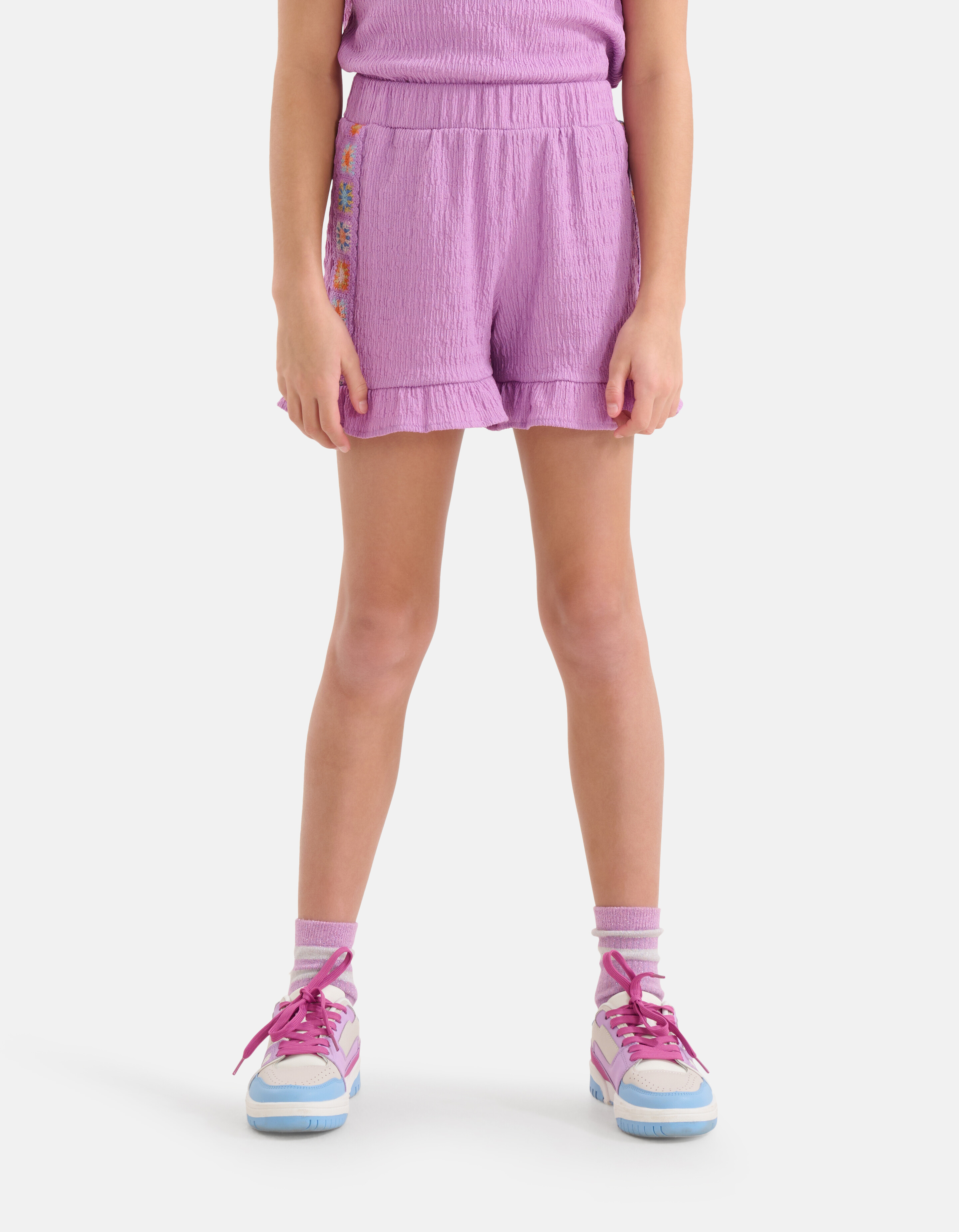 Crochet Short Lichtpaars SHOEBY GIRLS