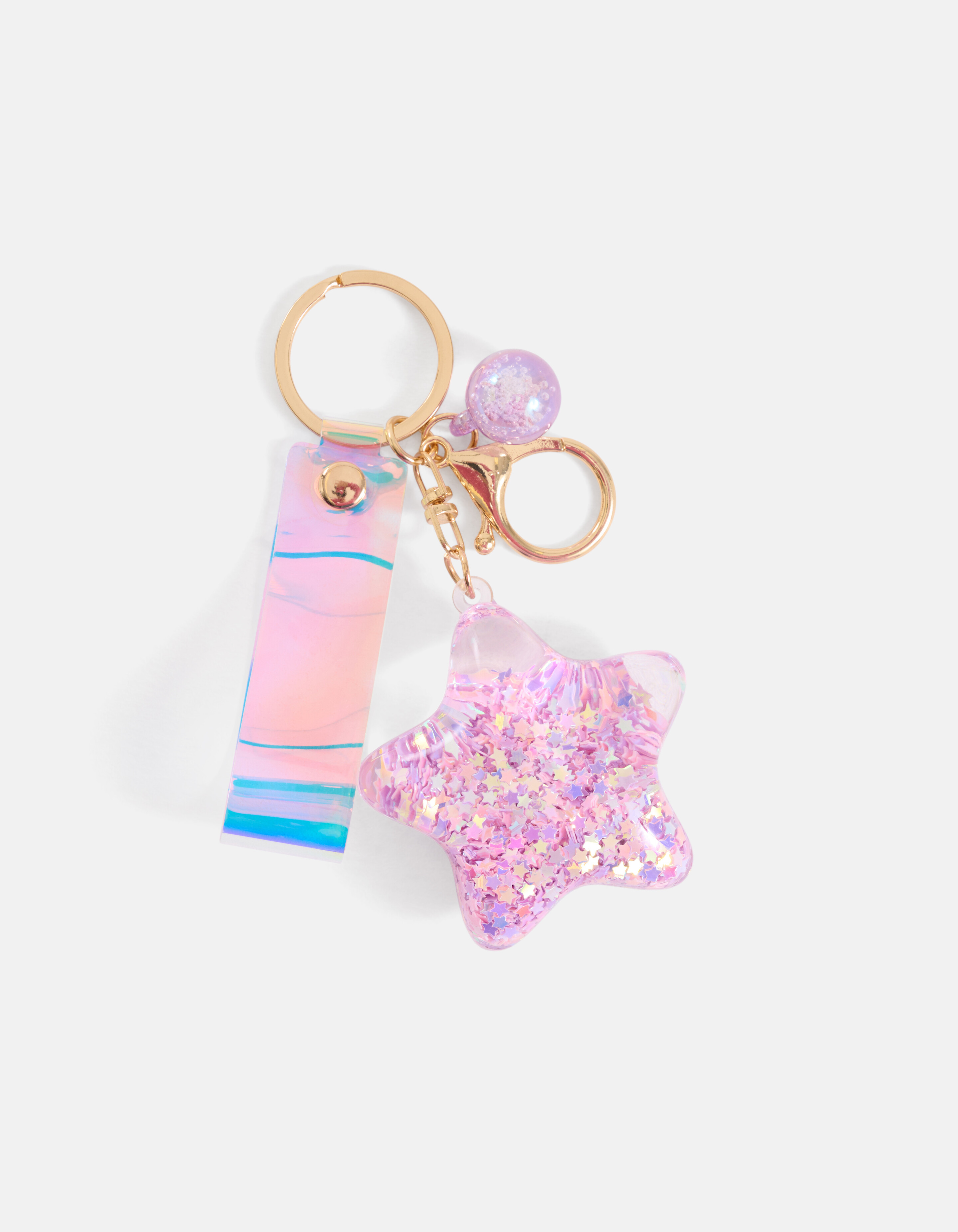 Ster Sleutelhanger Lichtroze SHOEBY ACCESSOIRES