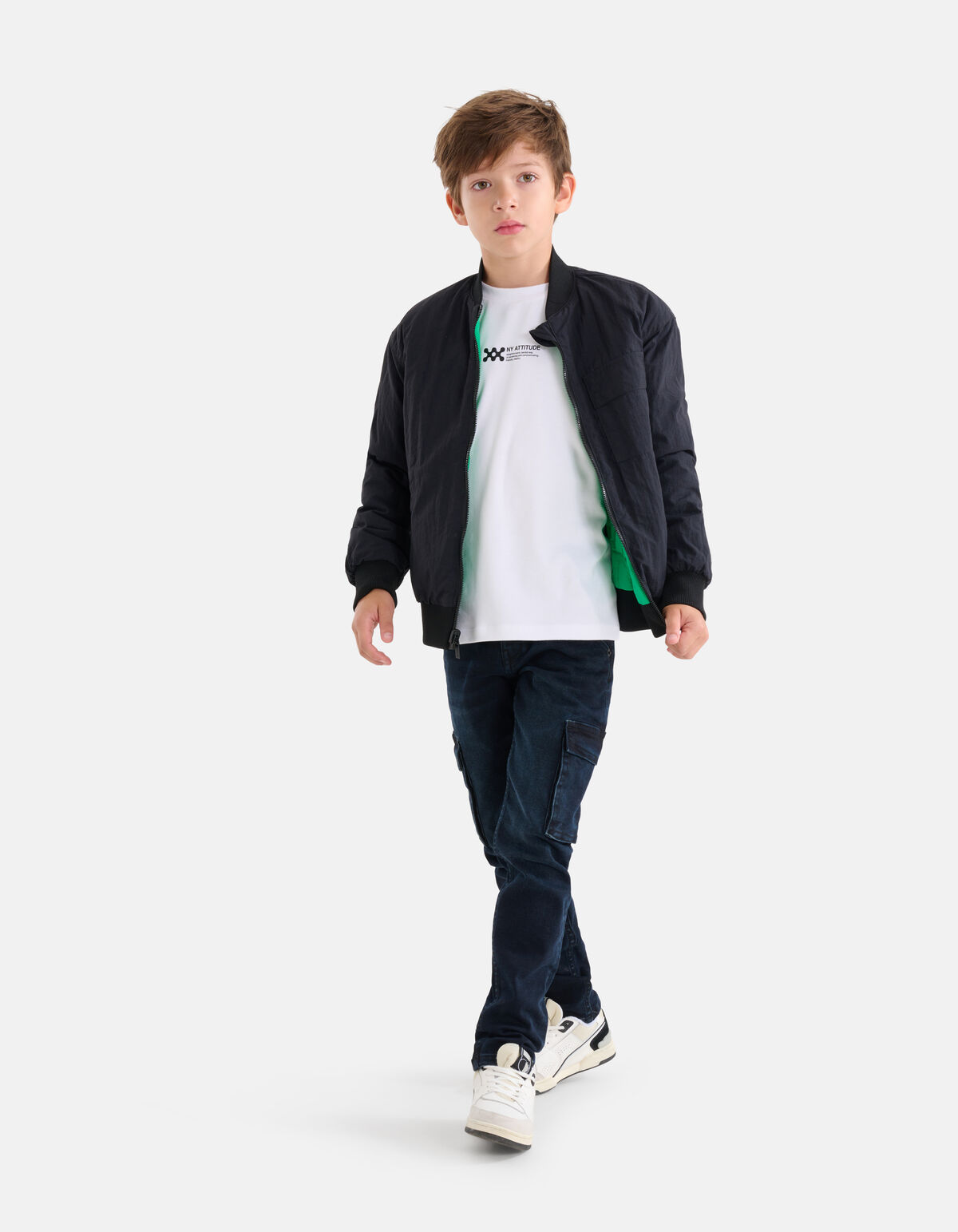 Reversible Jack Groen/Zwart SHOEBY BOYS