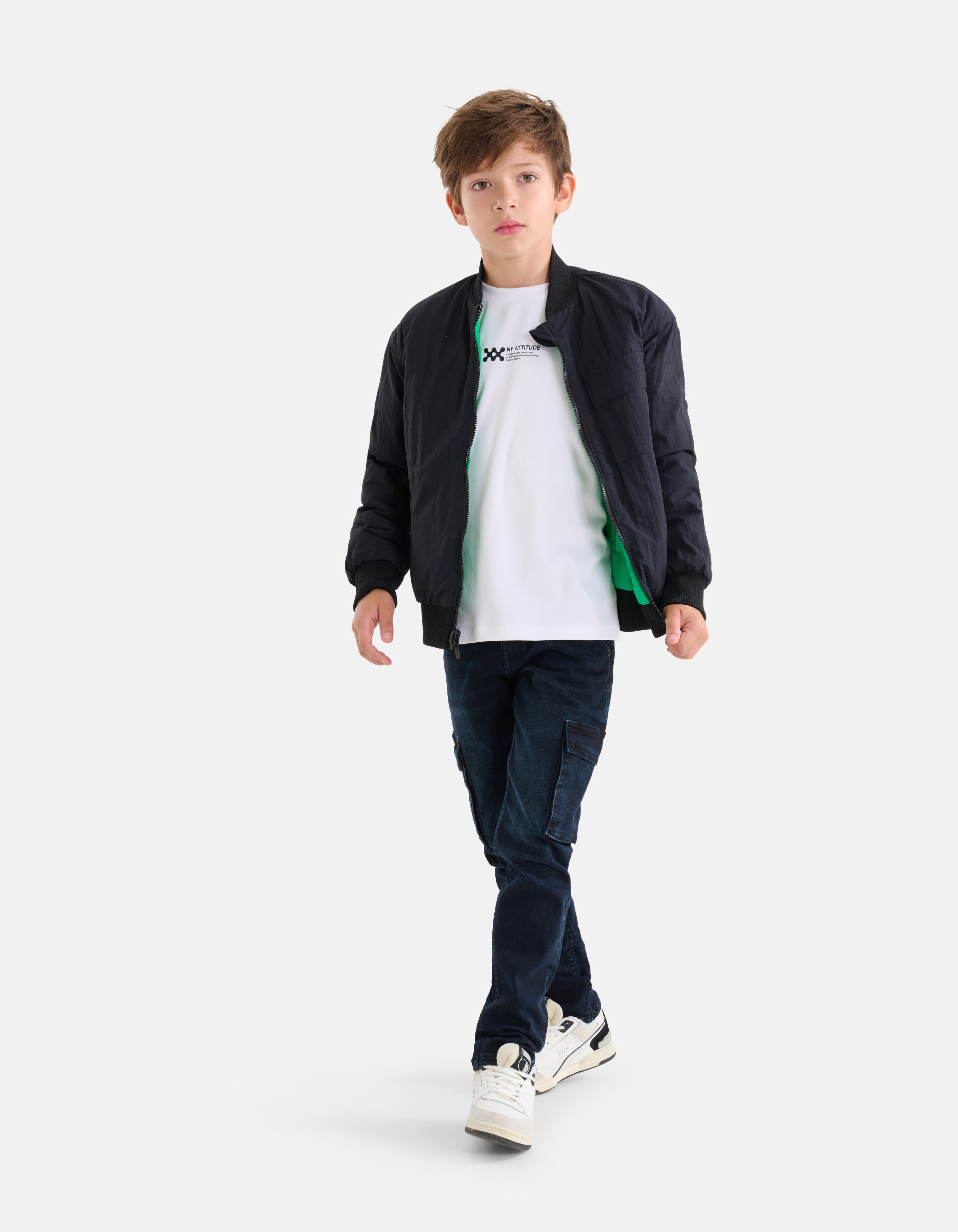 Reversible Jack Groen/Zwart SHOEBY BOYS