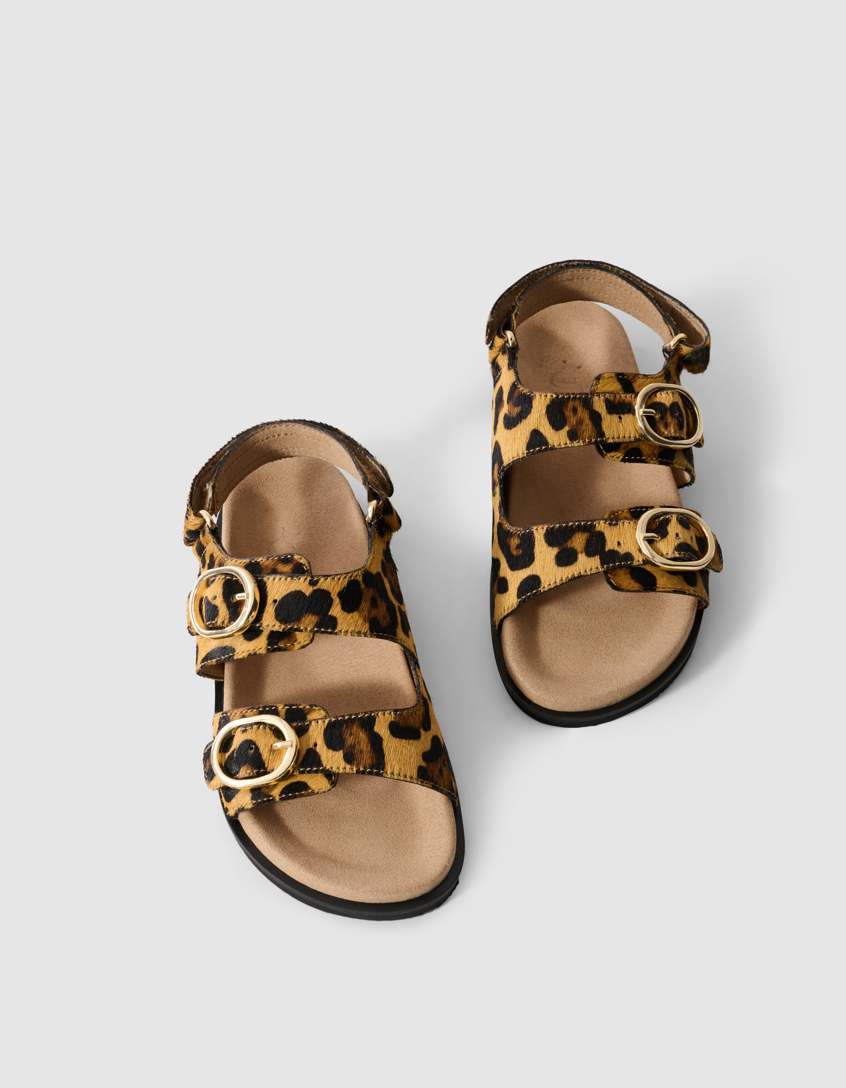 Leopard Sandaal Bruin SHOEBY SHOES