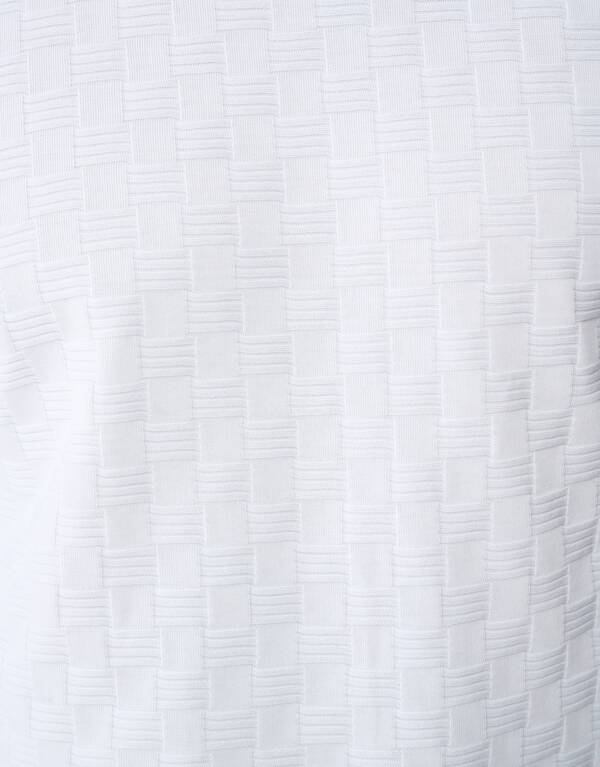 Structuur T-shirt Lichtblauw SHOEBY MEN