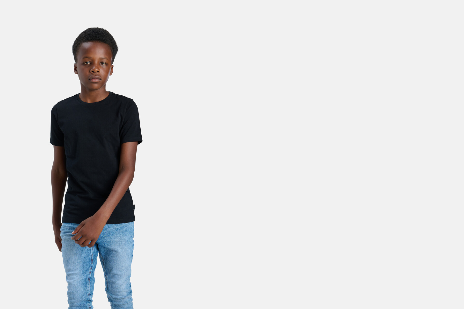 Basis T-shirt Zwart Jill&Mitch
