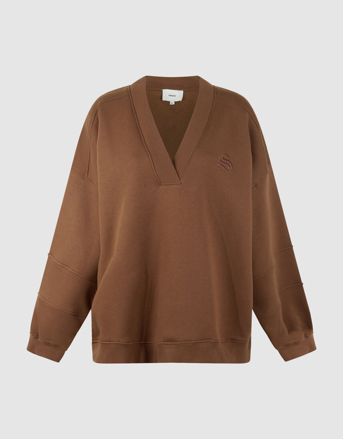 Oversized Varsity Artwork Sweater Bruin SHOEBY WOMEN