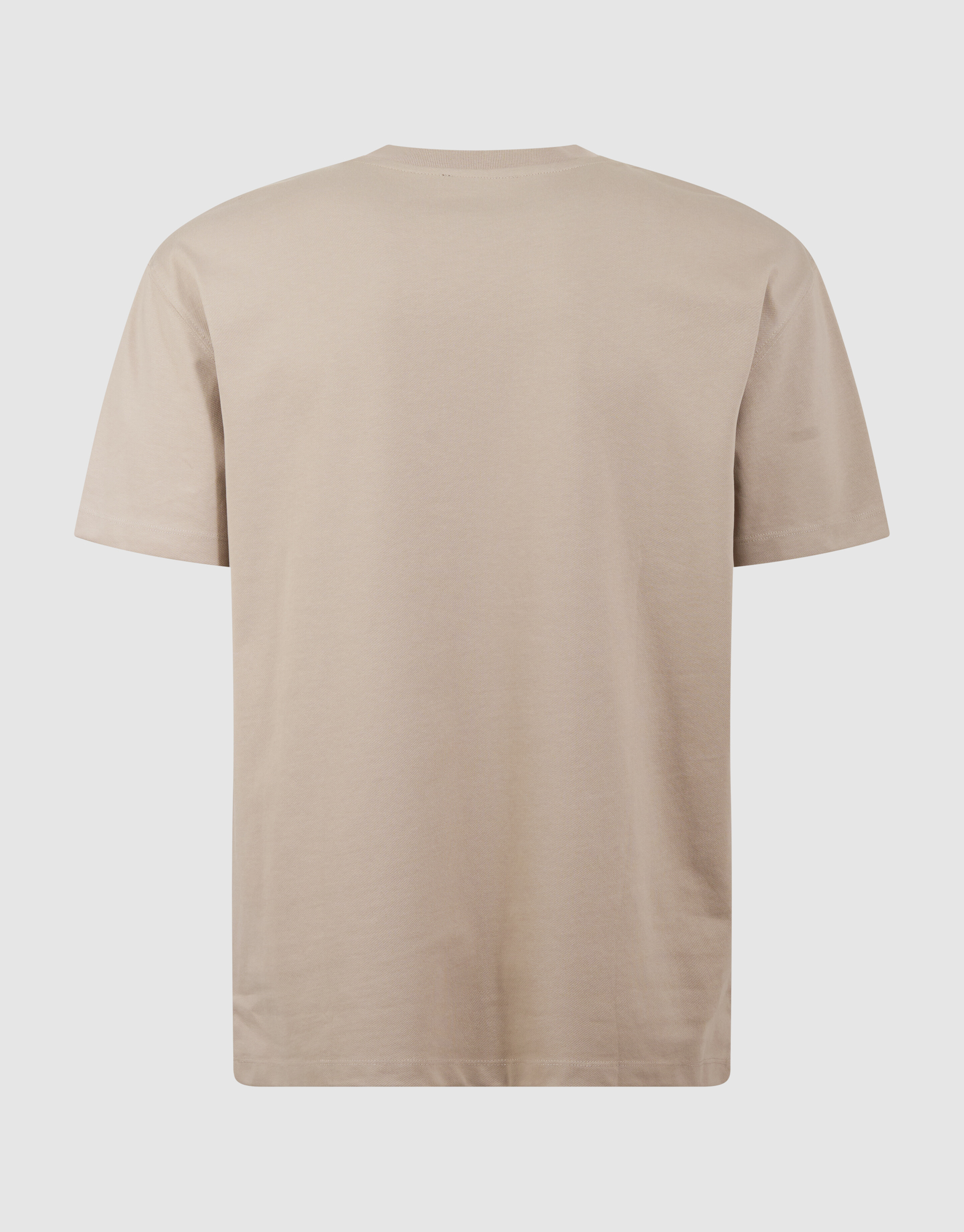 Grafische Tekst T-shirt Lichtbruin SHOEBY MEN